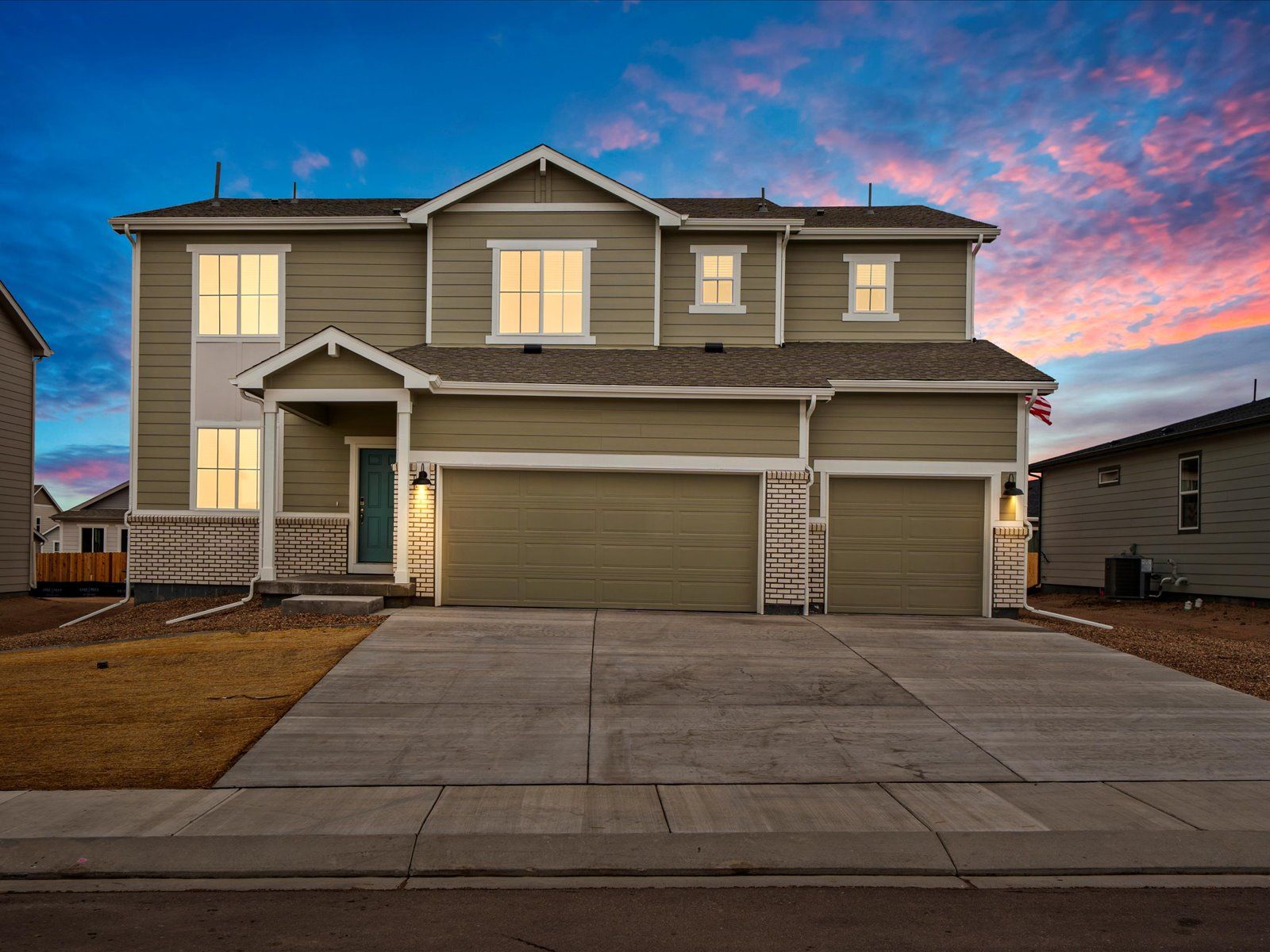 The Kenosha - Paint Brush Hills: Falcon, Colorado - Meritage Homes