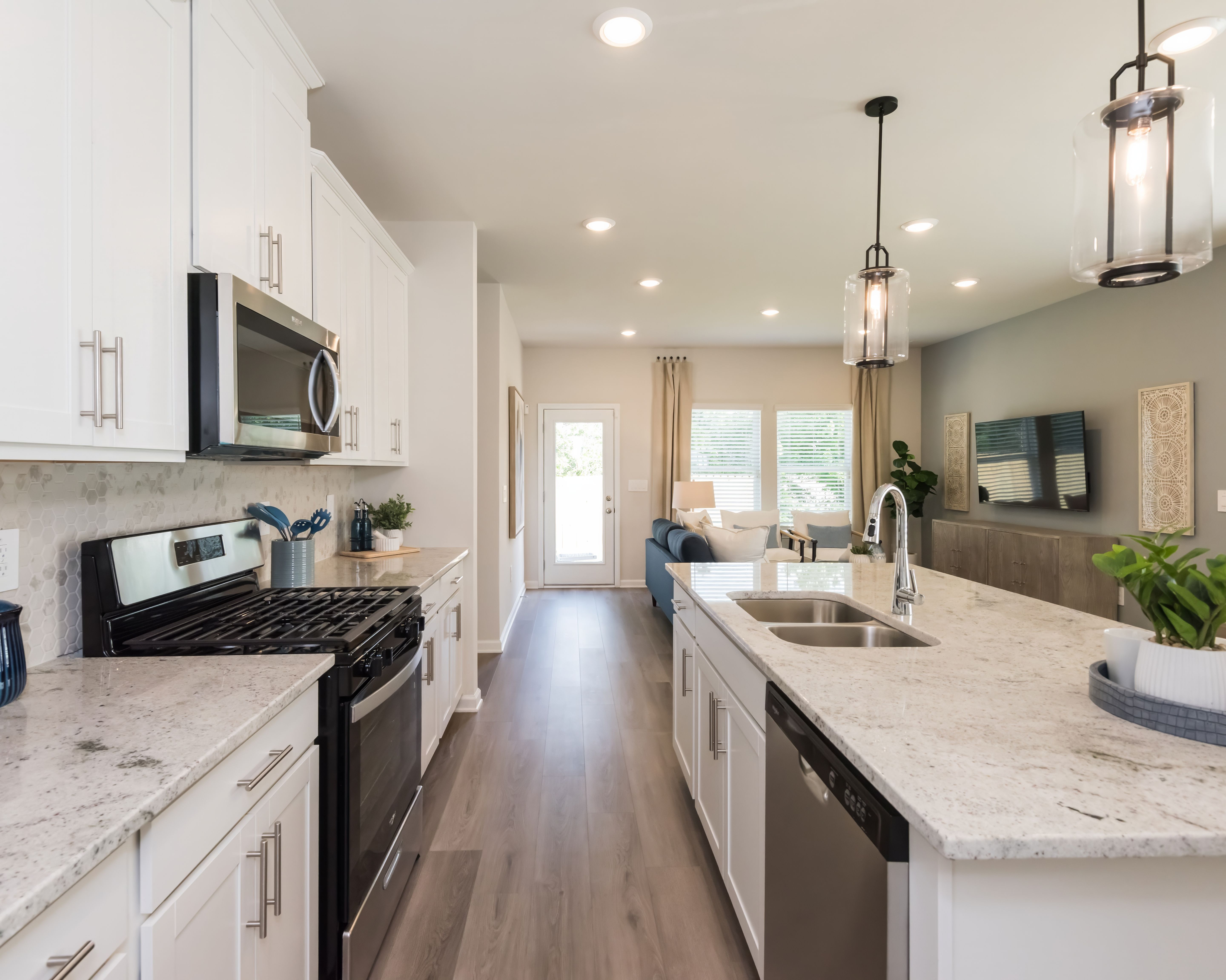 A spacious layout designed with entertaining in mind.