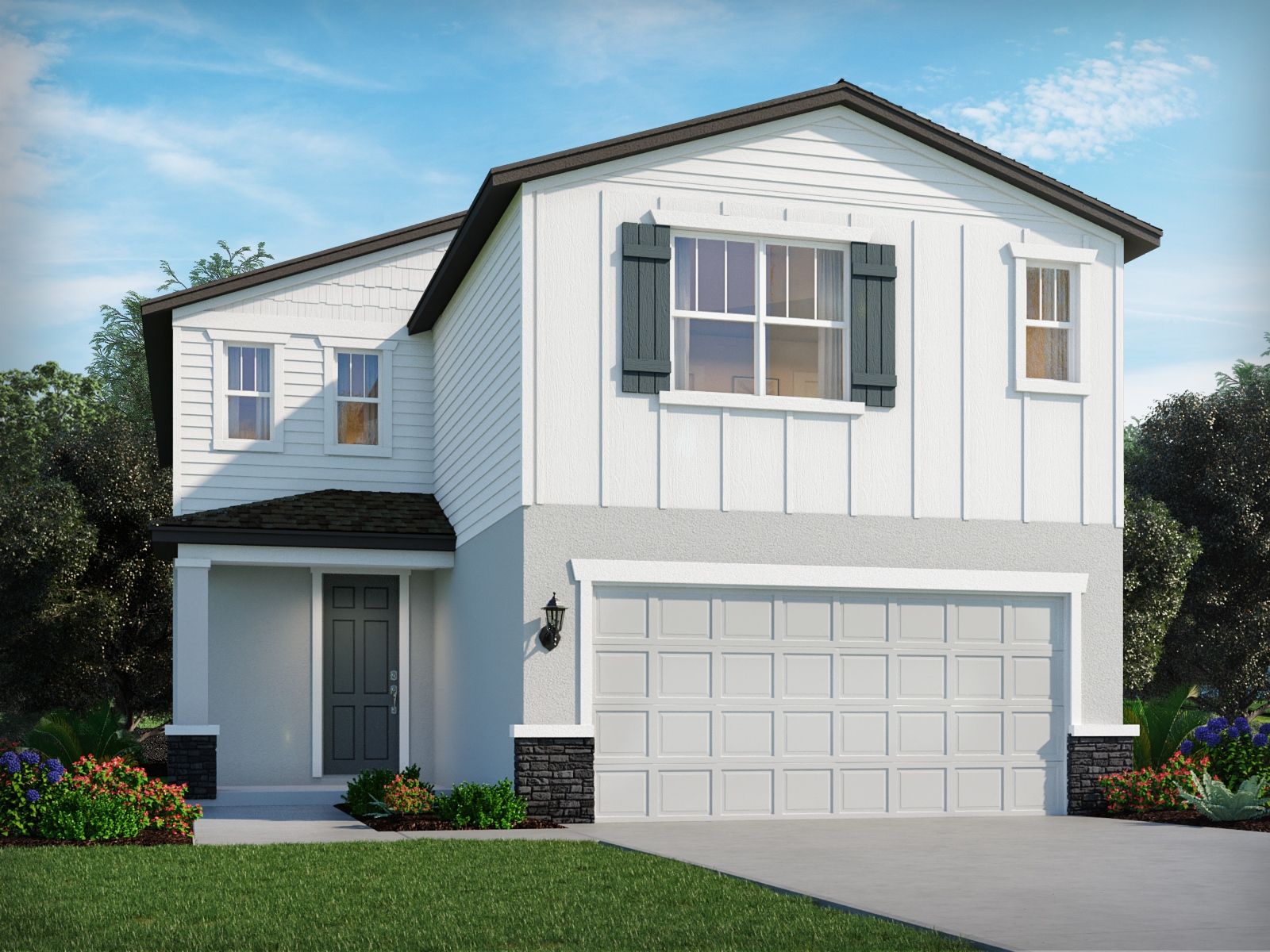 Exterior C Rendering of the Zion