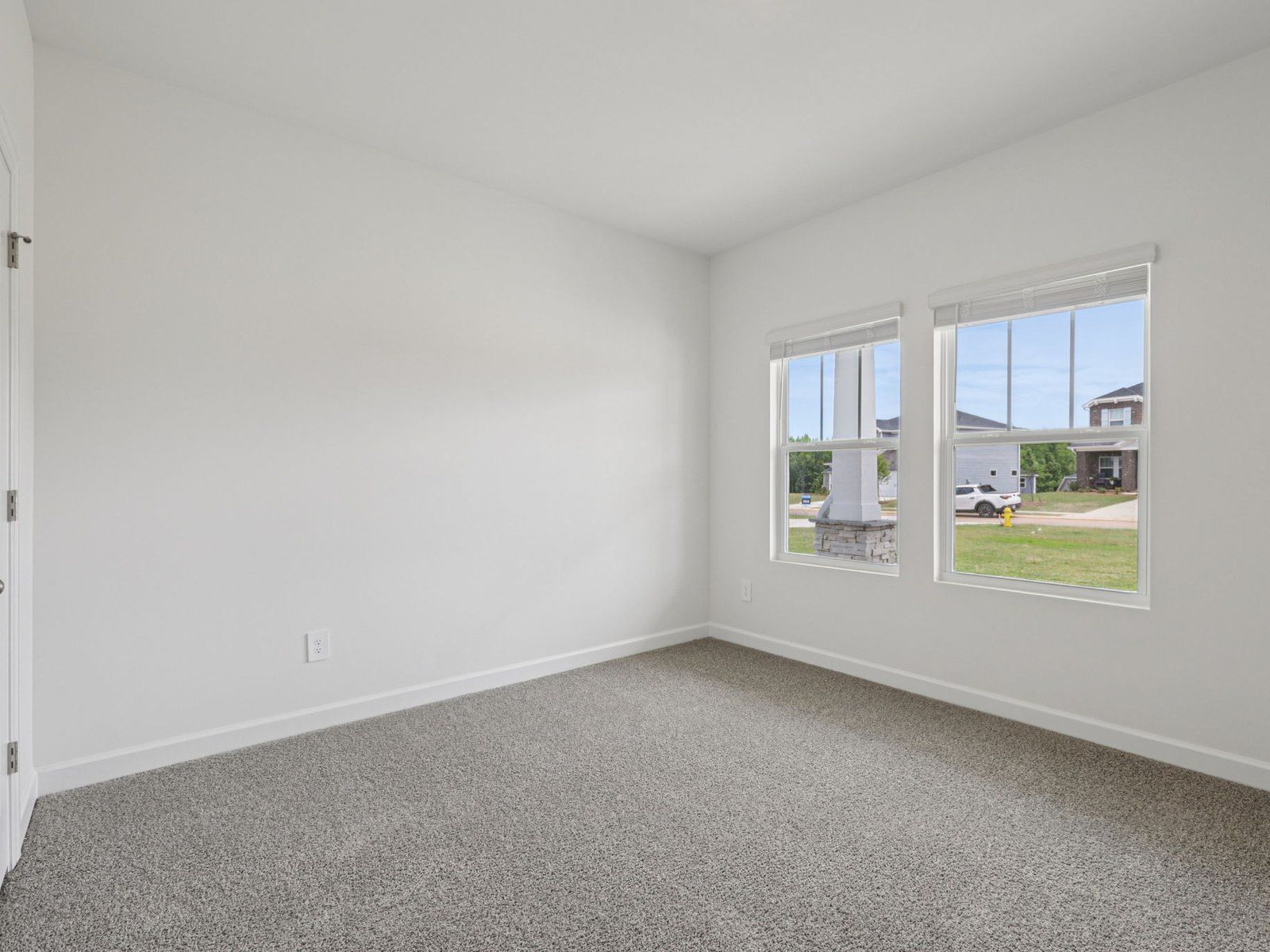 Turn the flex room into a welcoming entry space or home office.