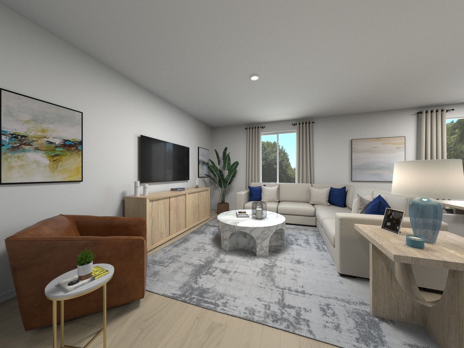Living Room Rendering