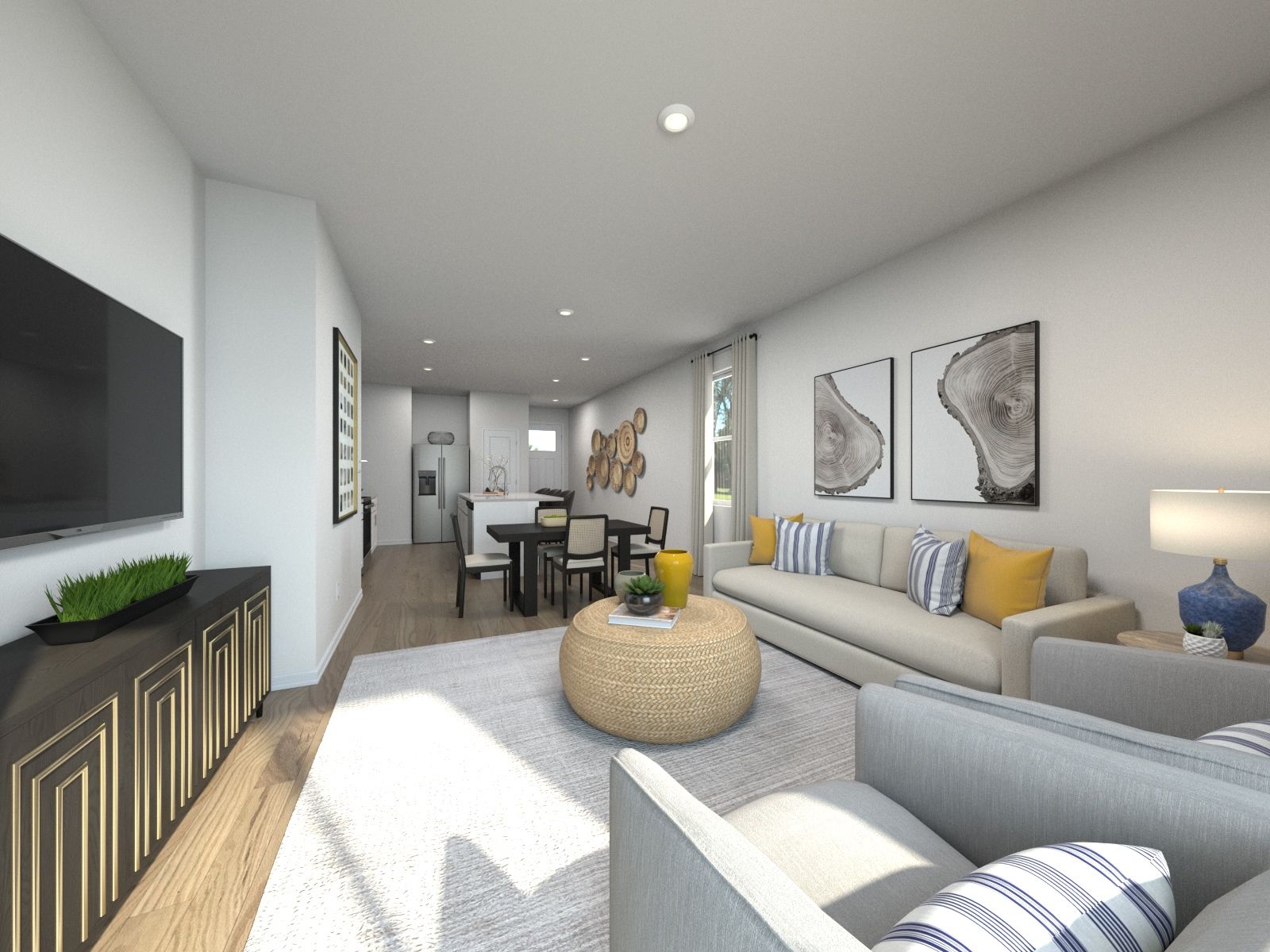 Rendering of the Denali II Great Room