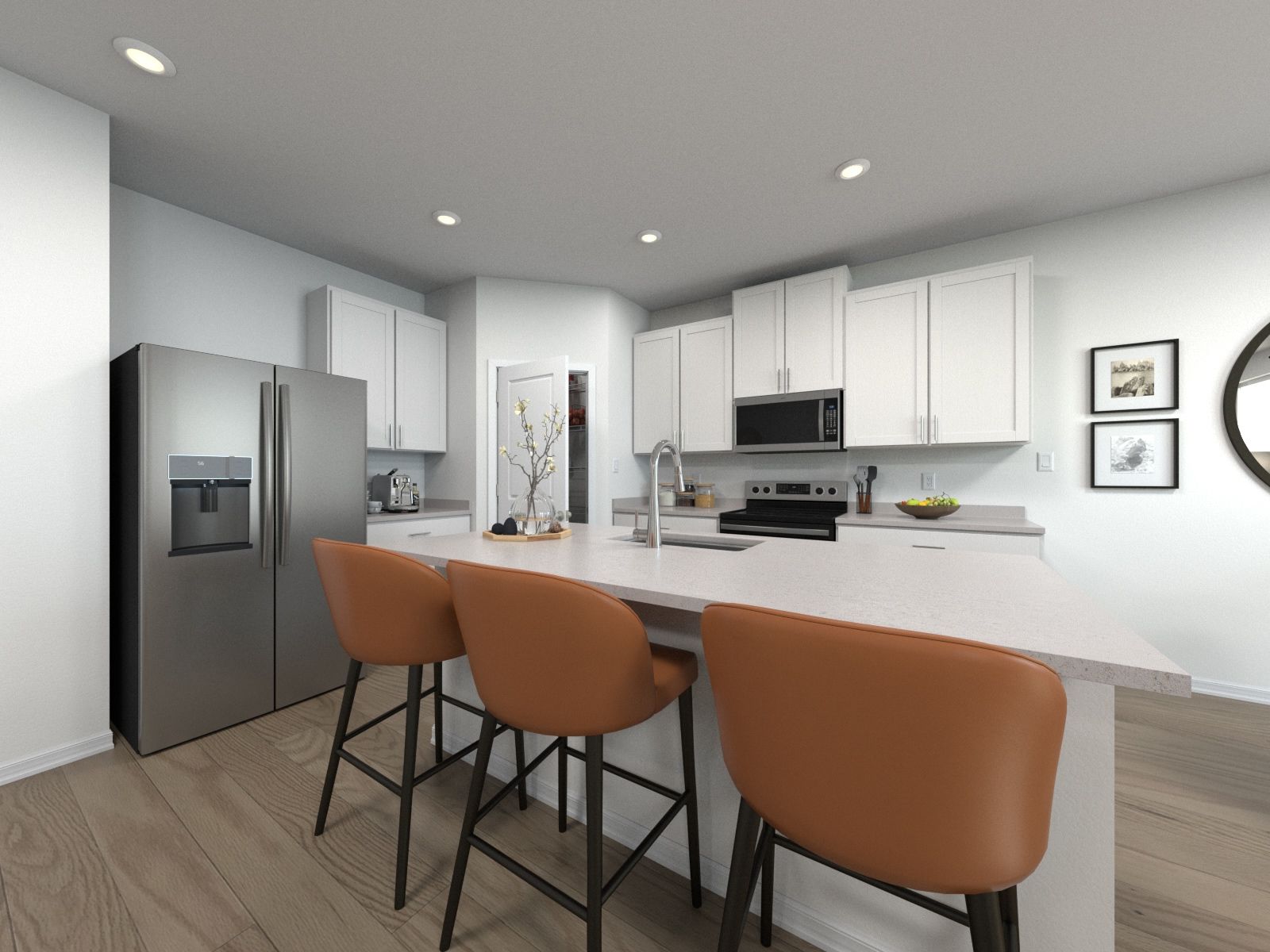 Rendering of the Gardenia Kitchen