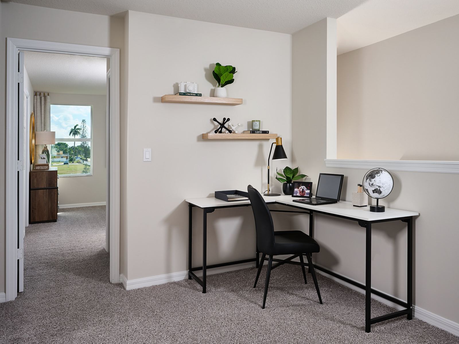 Loft in the Bronze floorplan modeled at Fontana
