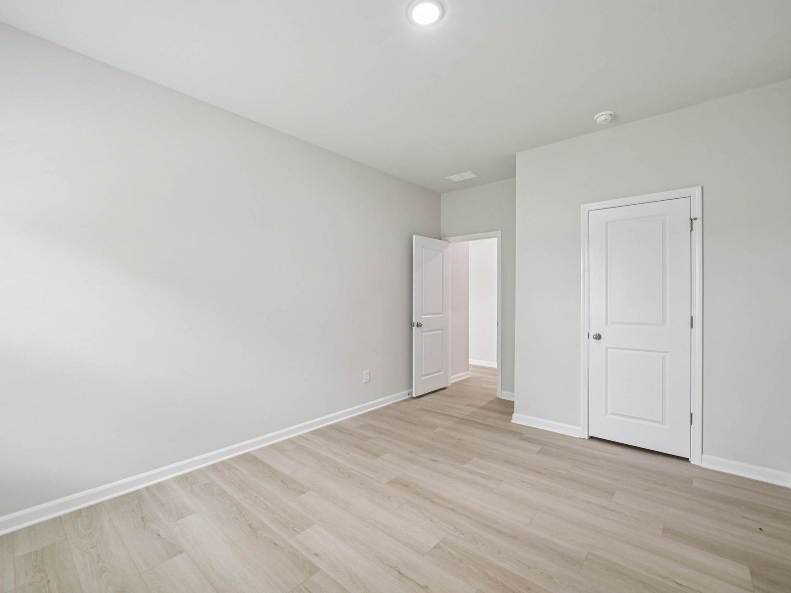 Secondary bedroom in the Johnson floorplan at Cadence Meadows in Zebulon, NC.