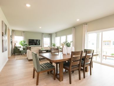 Our open-concept floorplan makes hosting a breeze.