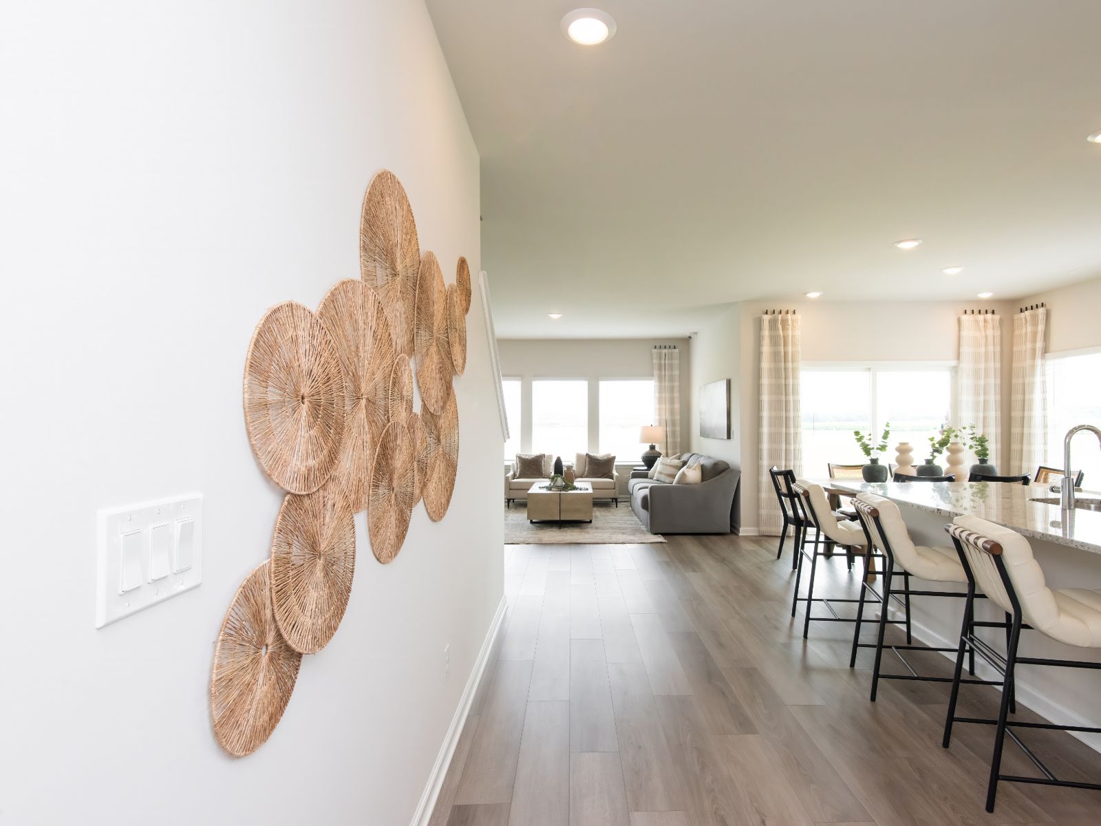 Our open-concept floorplan makes hosting a breeze.