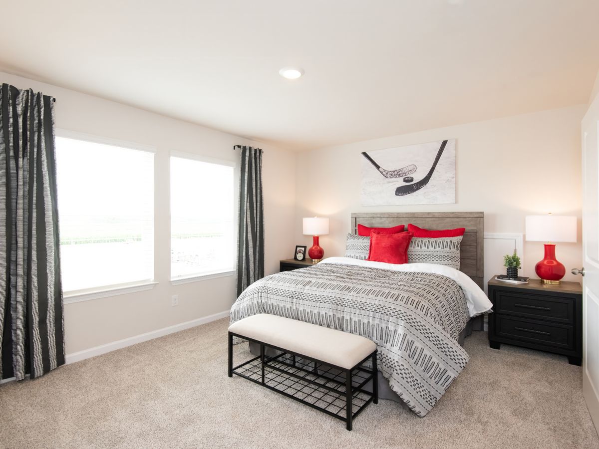 Turn a secondary bedroom into a private guest space.