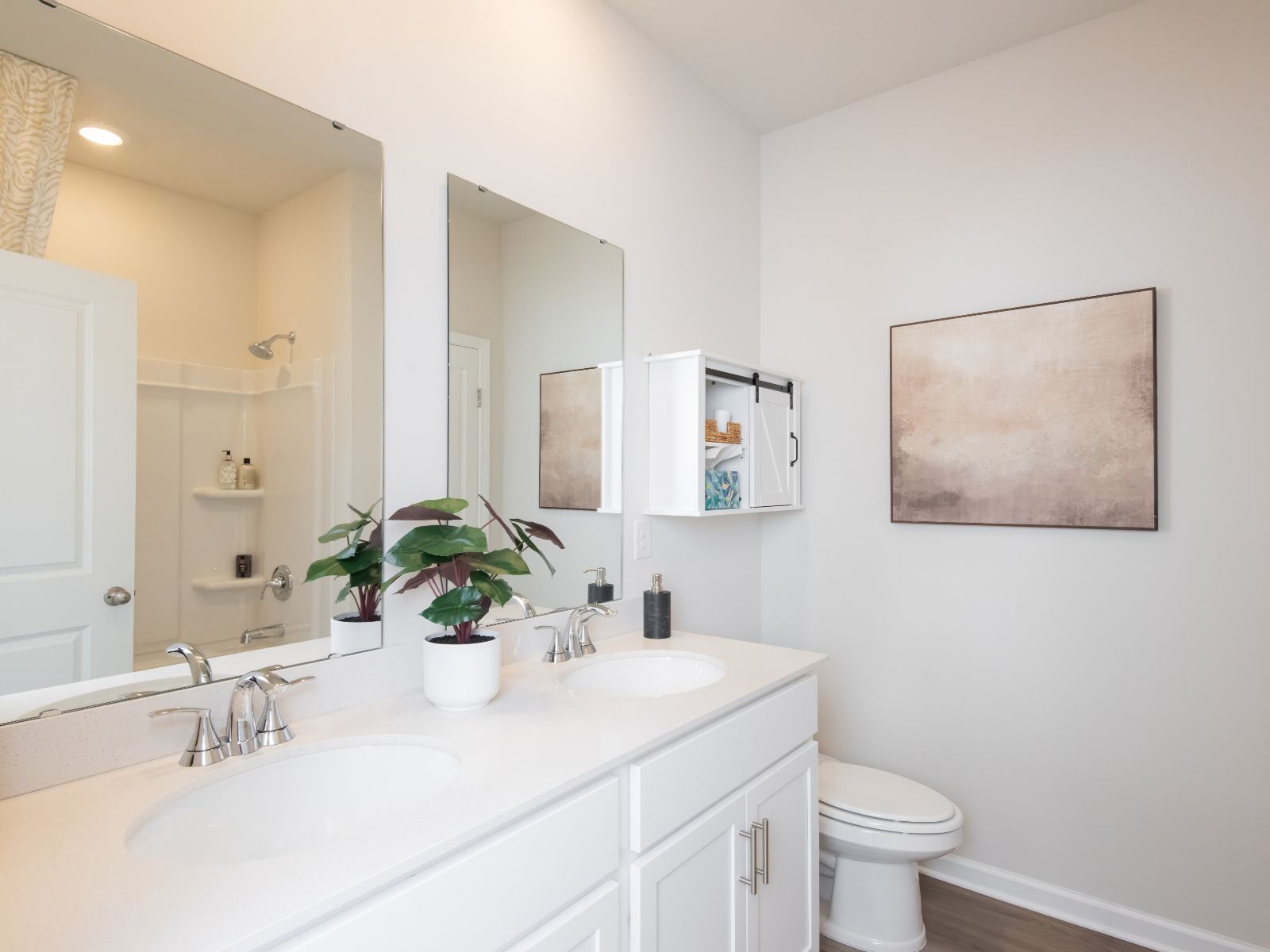 The Northbrook features two spacious, modern secondary bathrooms.