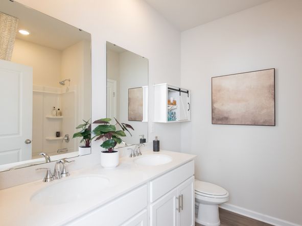 The Northbrook features two spacious, modern secondary bathrooms.