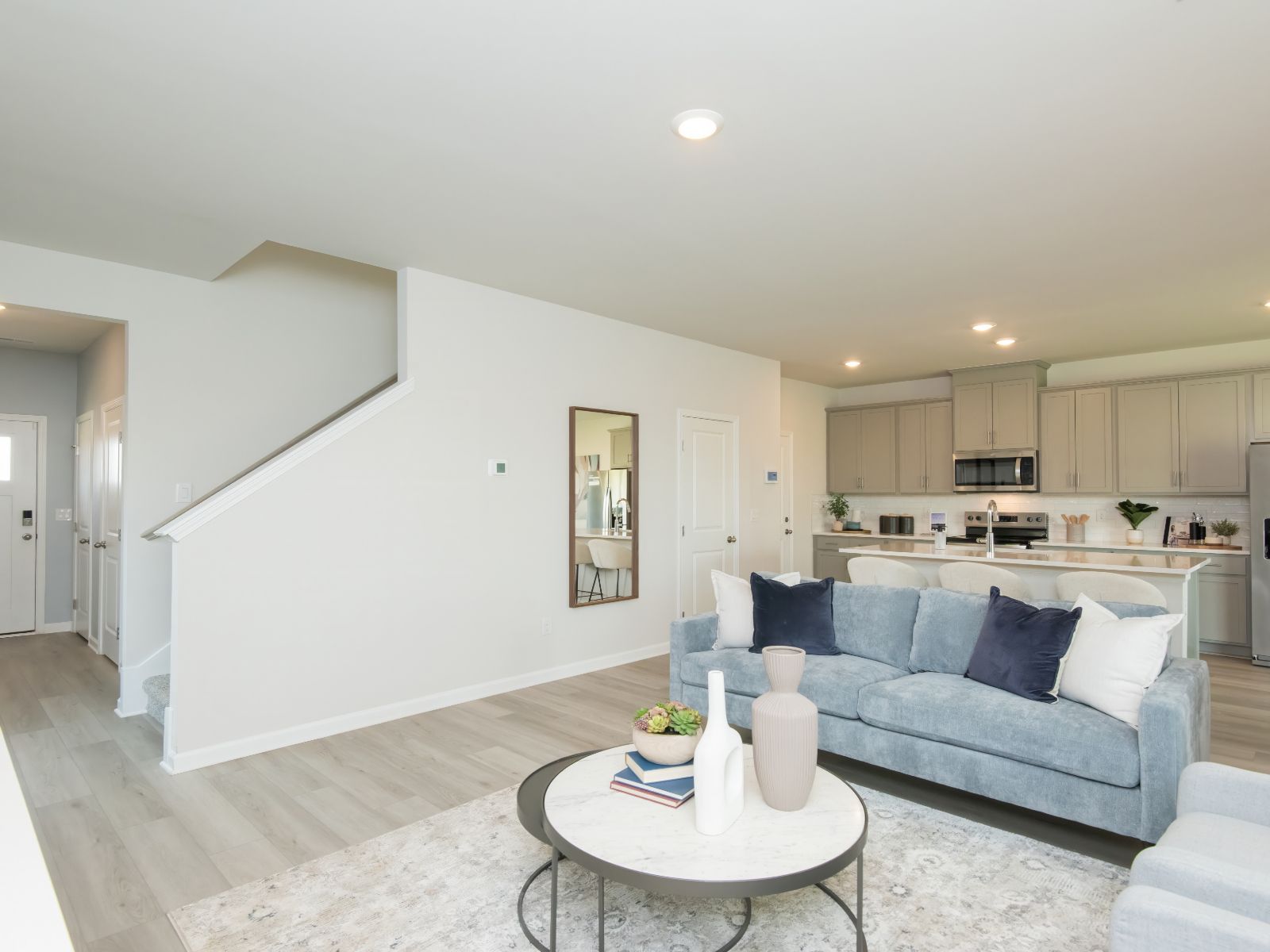 Our open-concept floorplan makes hosting a breeeze.