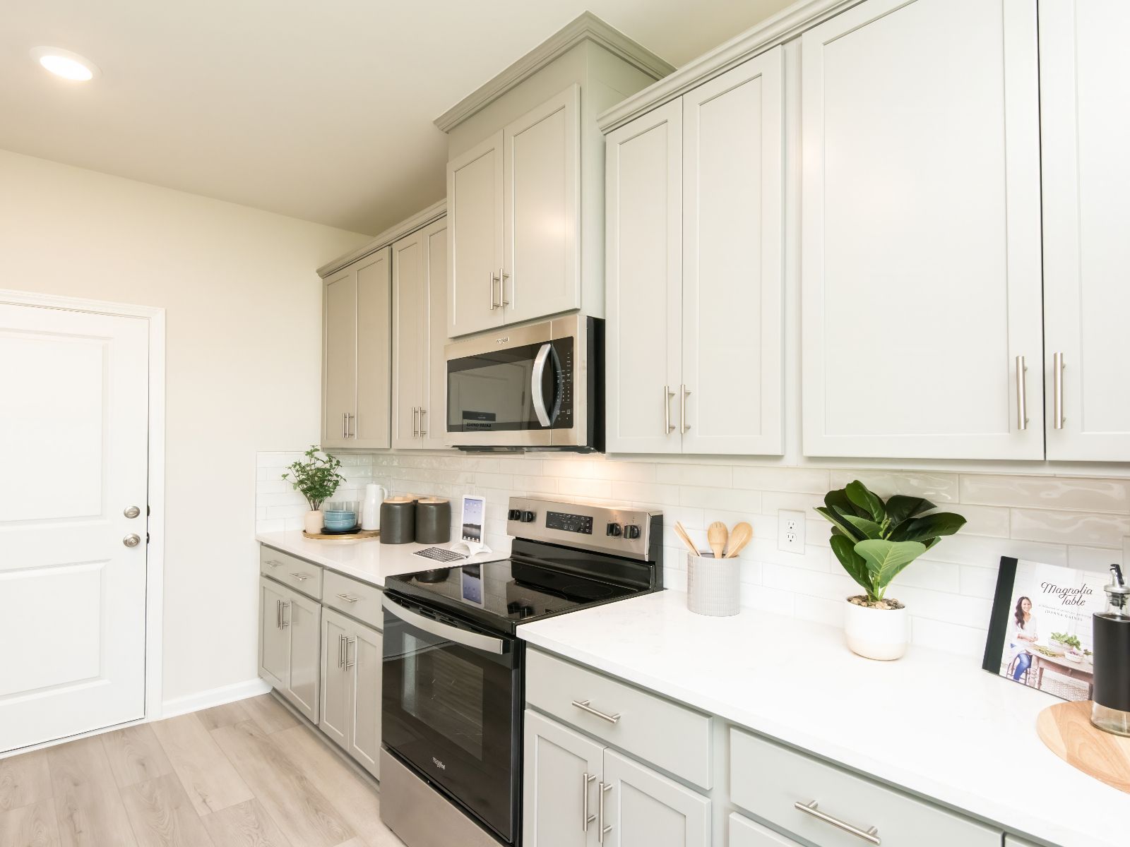 Cook your favorite meals in the modern kitchen.