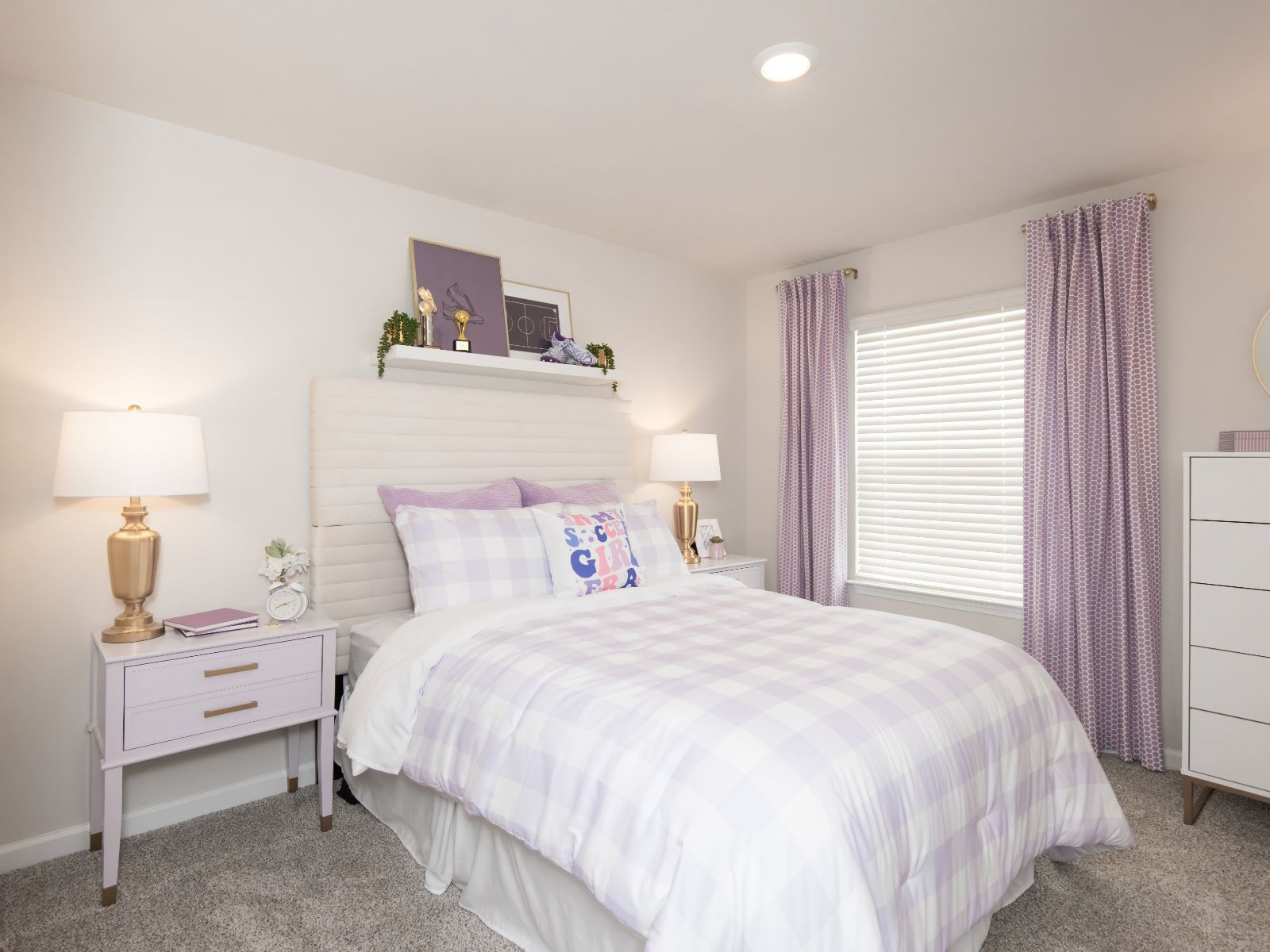 Turn a secondary bedroom into a private guest space.