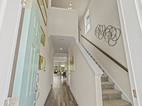Step inside the Sydney, a two-story floorplan.