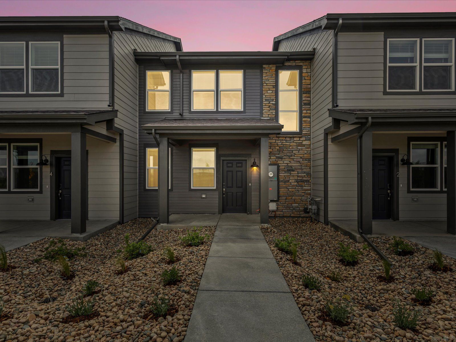 The Willow floorplan image taken at a Meritage Homes community in Morrison, CO.