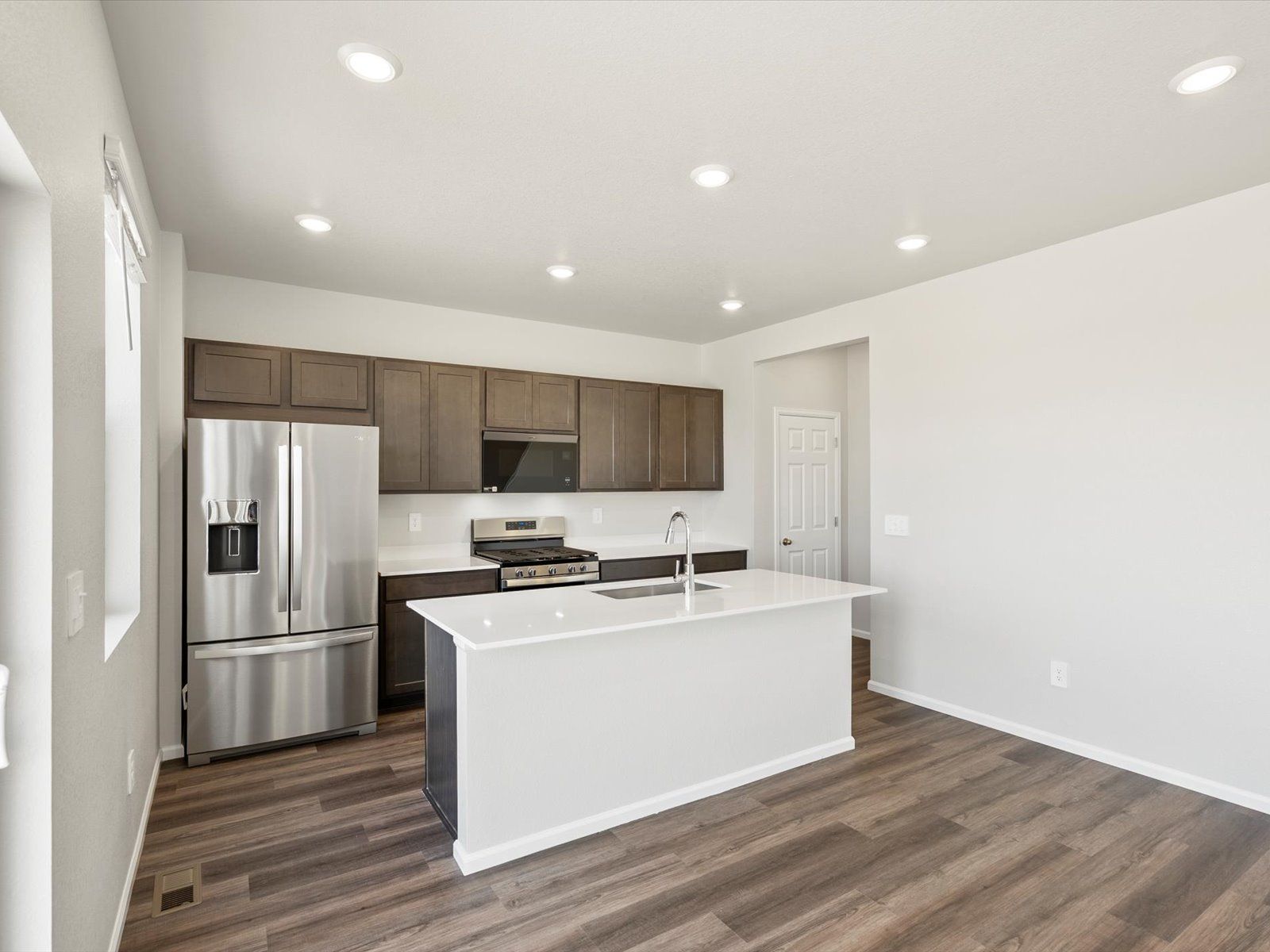 The Flatiron floorplan image taken at a Meritage Homes community in Greeley, CO.