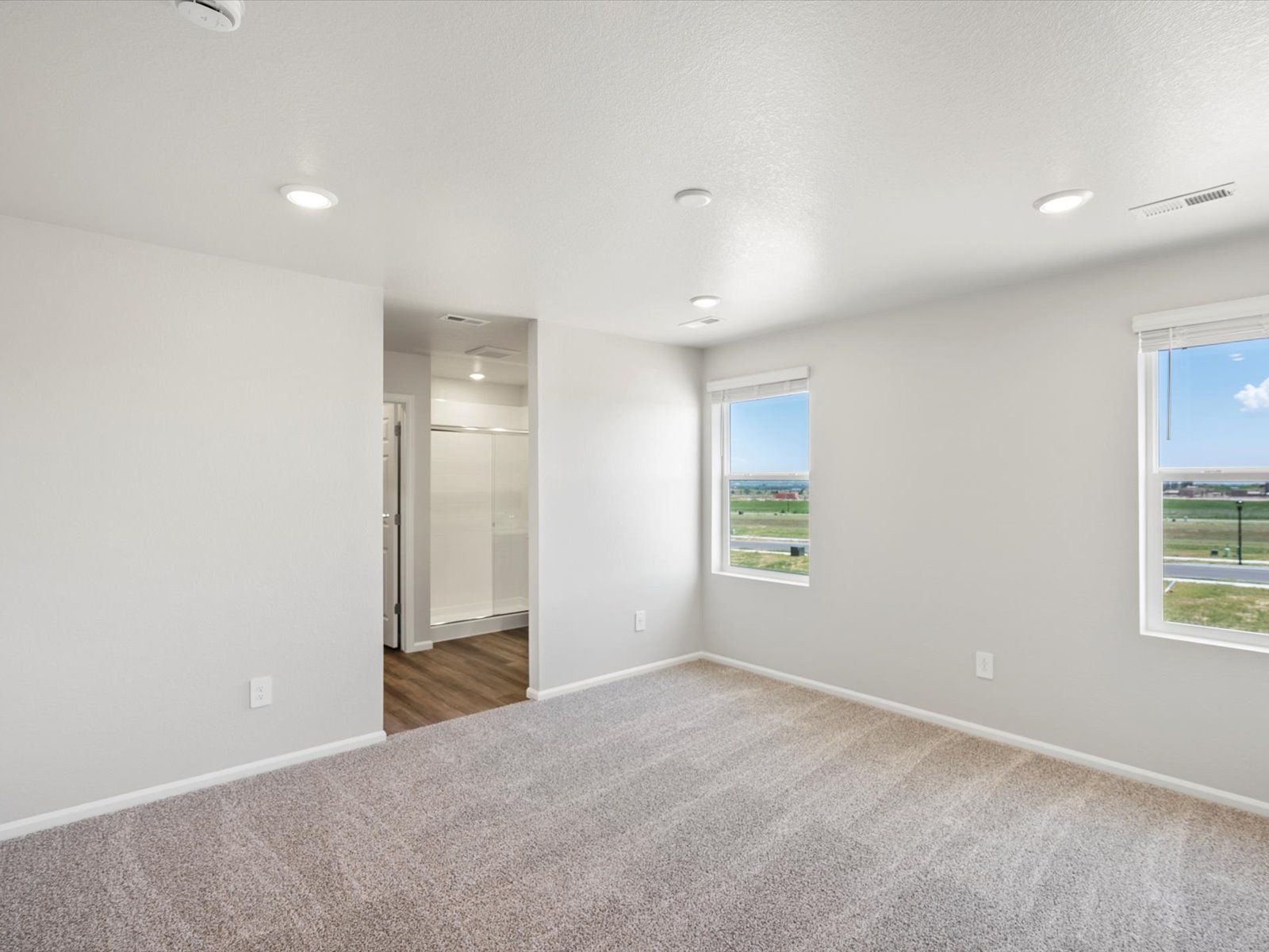 The Flatiron floorplan image taken at a Meritage Homes community in Greeley, CO.
