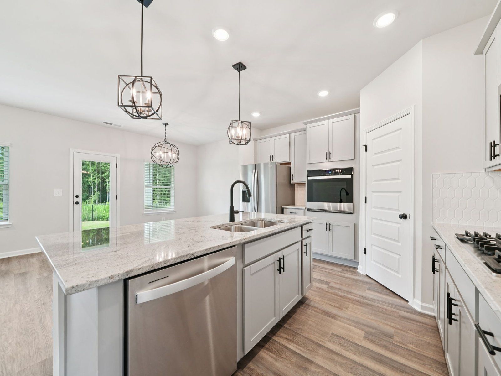 The Chatham floorplan with the Divine Harbor interior package.