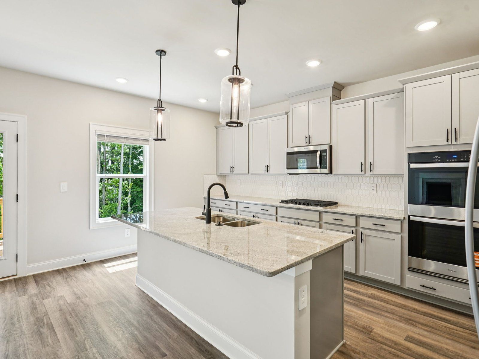 The Taylorsville Basement floorplan with the Distinct Gray interior package.