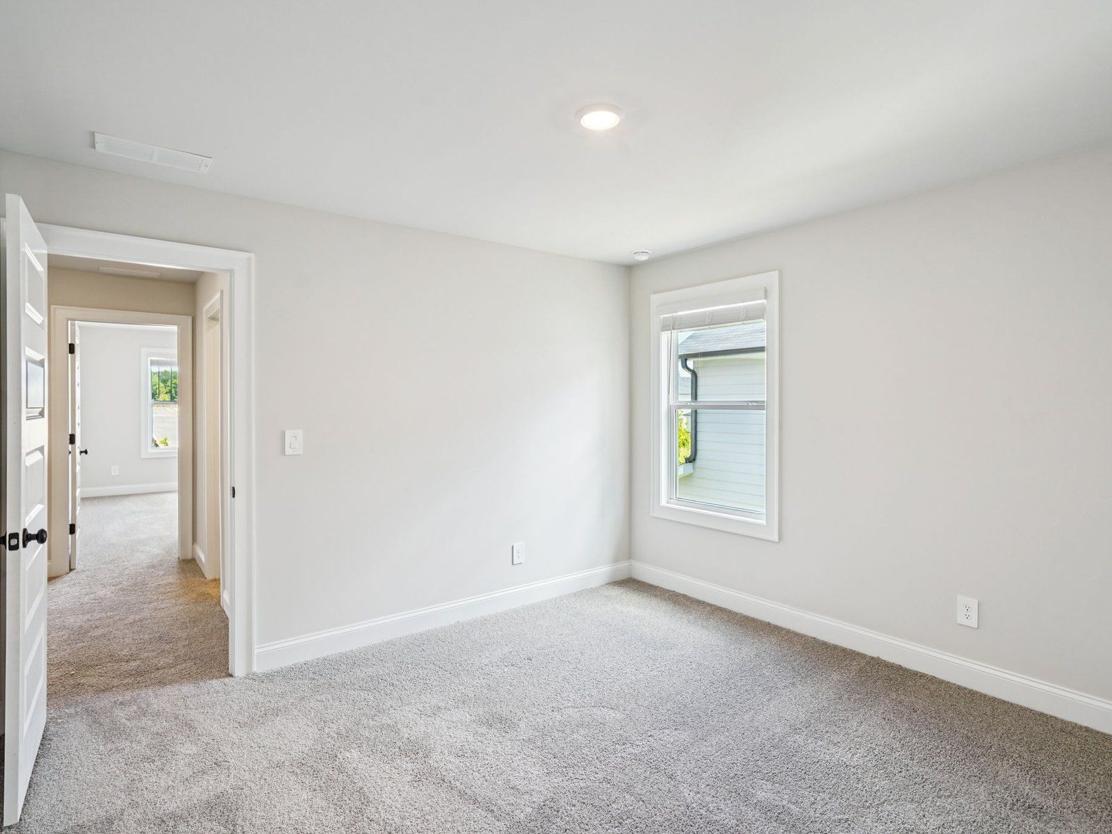 The Taylorsville Basement floorplan with the Distinct Gray interior package.
