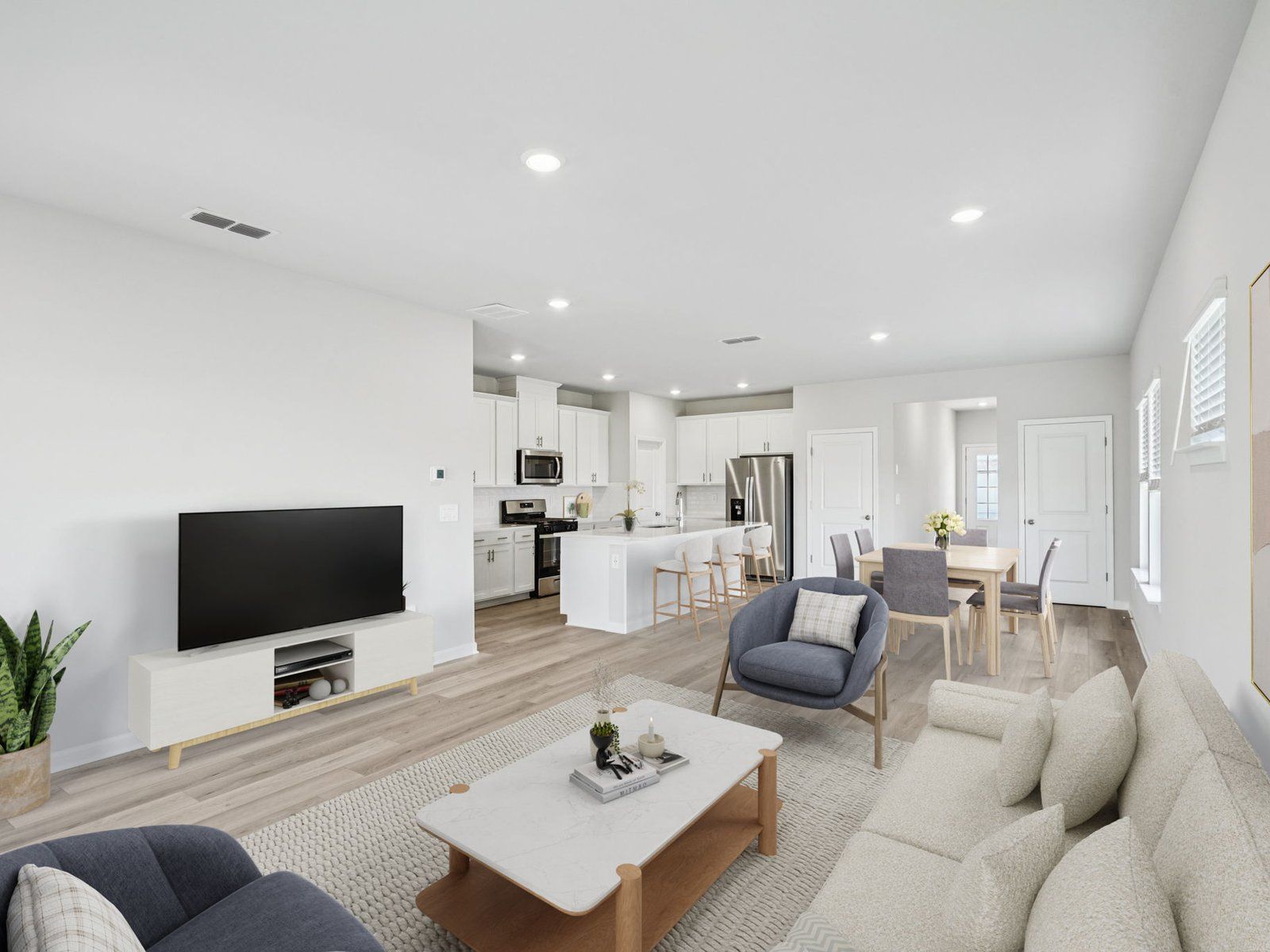 The Paisley floorplan with the Clarity Linen interior package.