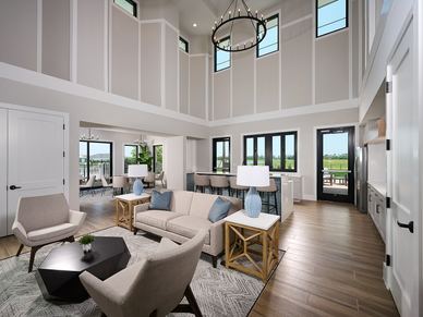 The Magnolia Bay Amenity Center Clubhouse.