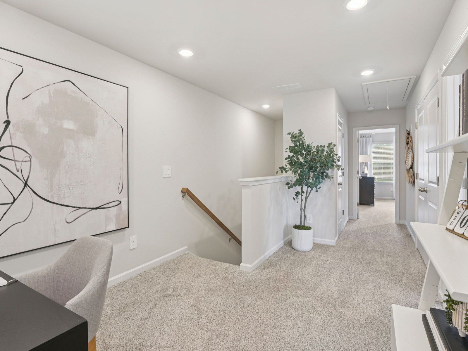 The Oakland floorplan with the Fresh Grey interior package modeled at Artisan Walk.