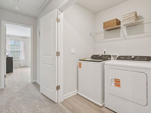 The Oakland floorplan with the Fresh Grey interior package modeled at Artisan Walk.