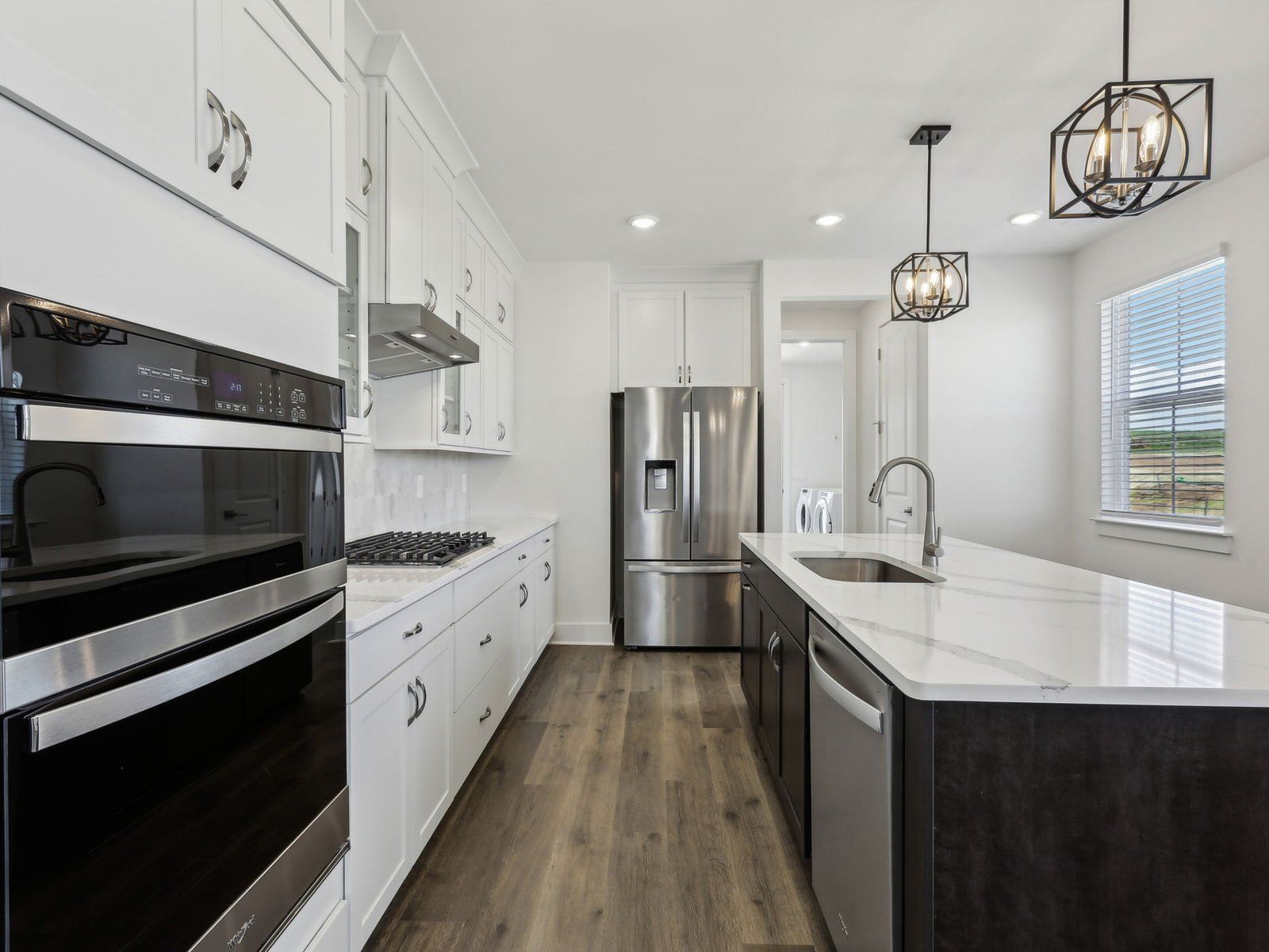 The open-concept floorplan makes entertaining easy.