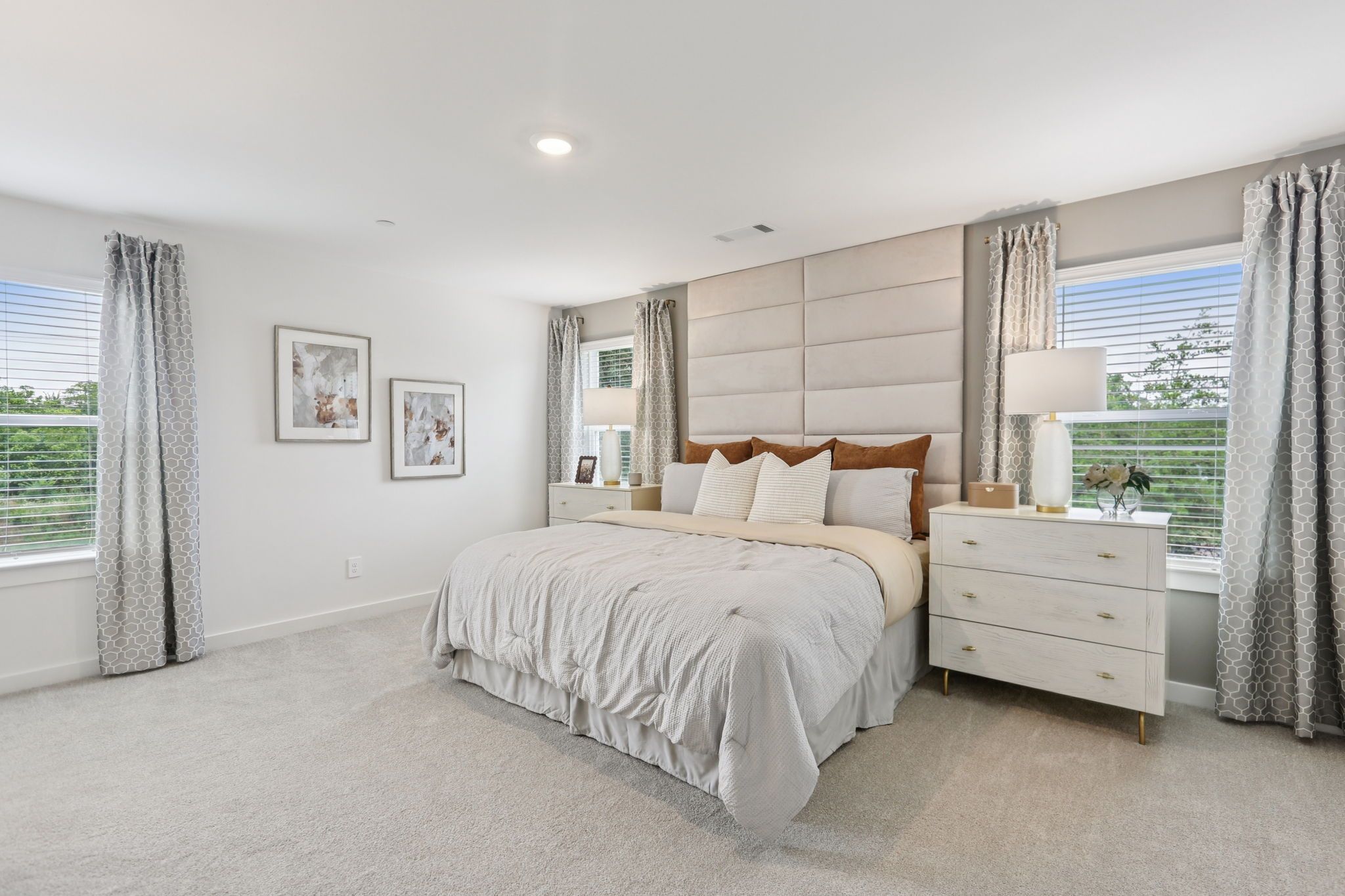 The primary suite offers a private retreat.