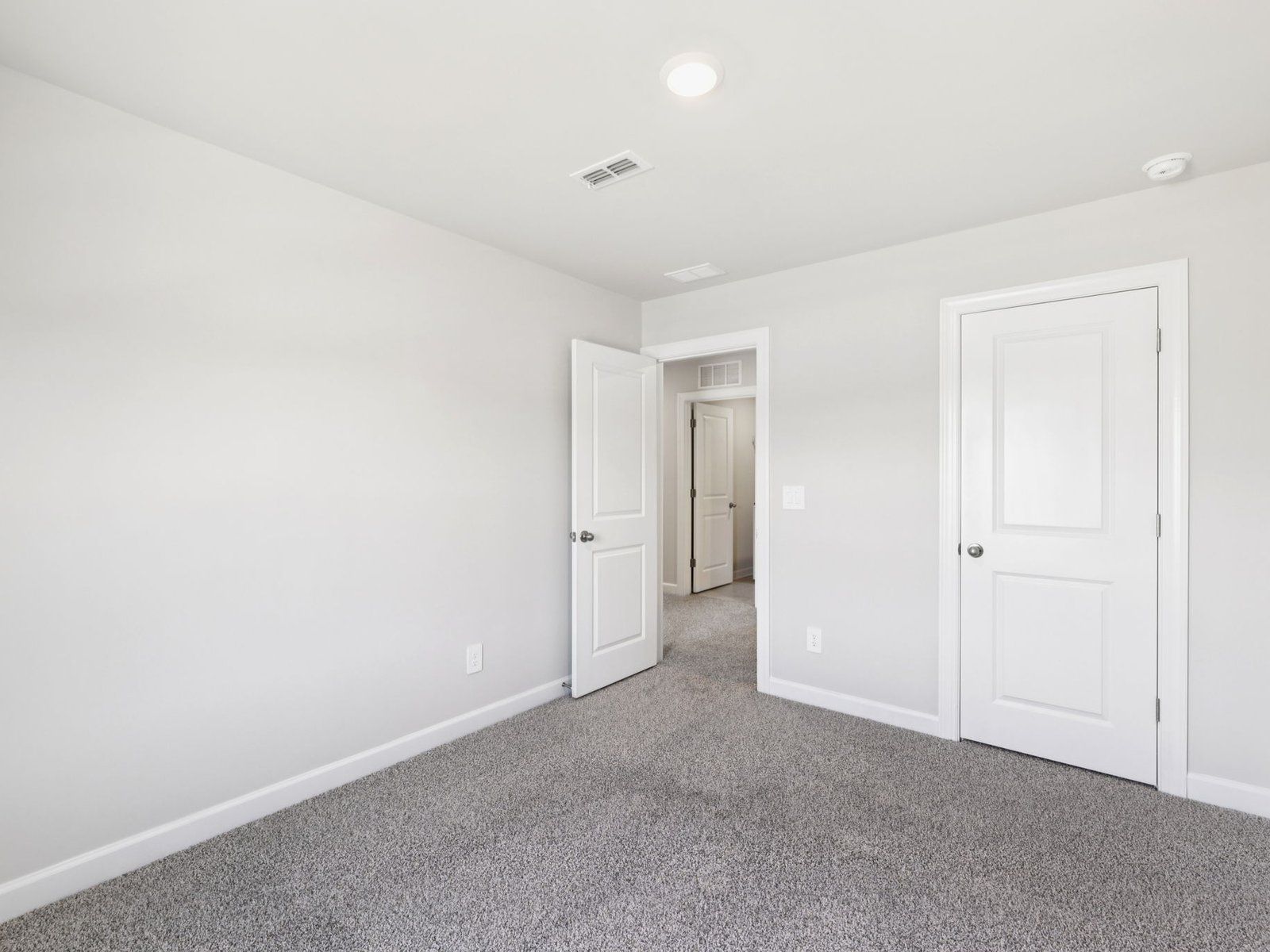 This secondary bedroom makes for a great home office.