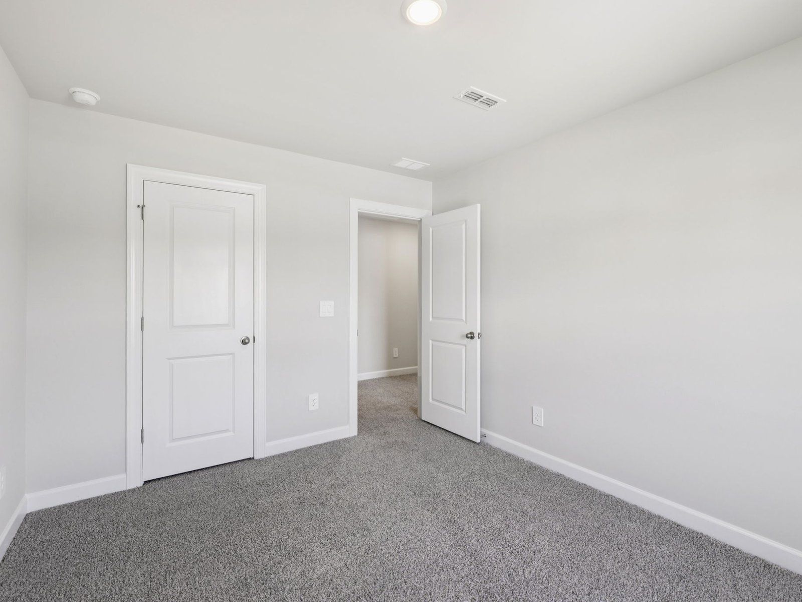 The secondary bedroom can be customized to fit your needs.