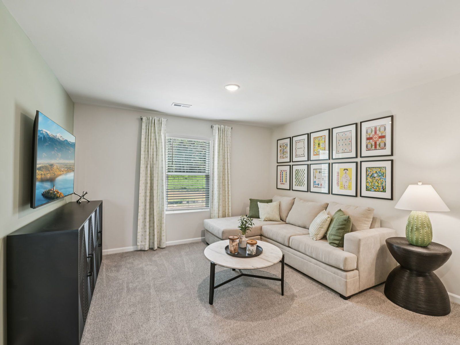 Loft in the Chatham floorplan at a Meritage Homes community in Mebane, NC.