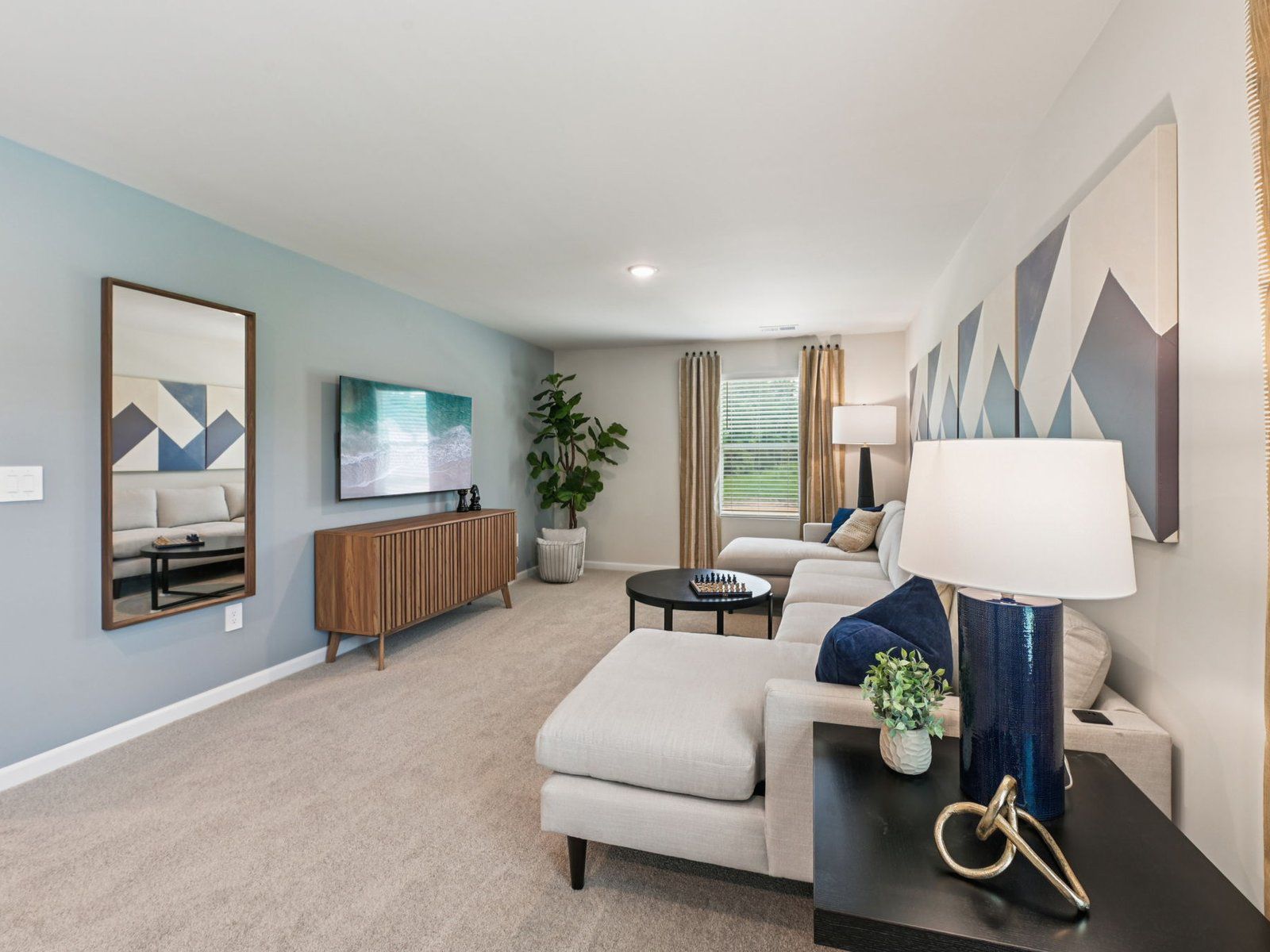 Loft in the Taylorsville floorplan at a Meritage Homes community in Mebane, NC.
