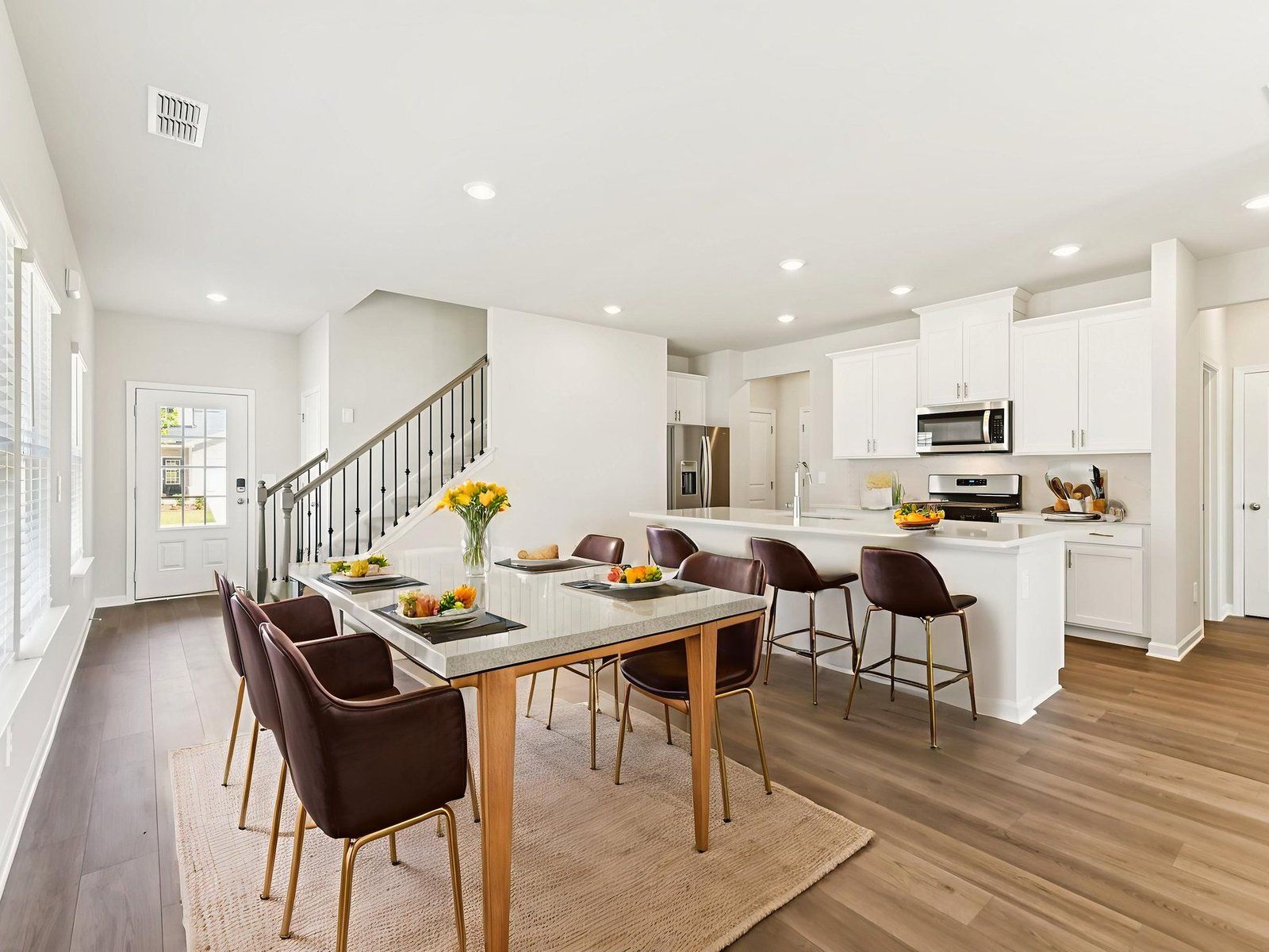 The Roswell floorplan with the Balanced White interior package.
