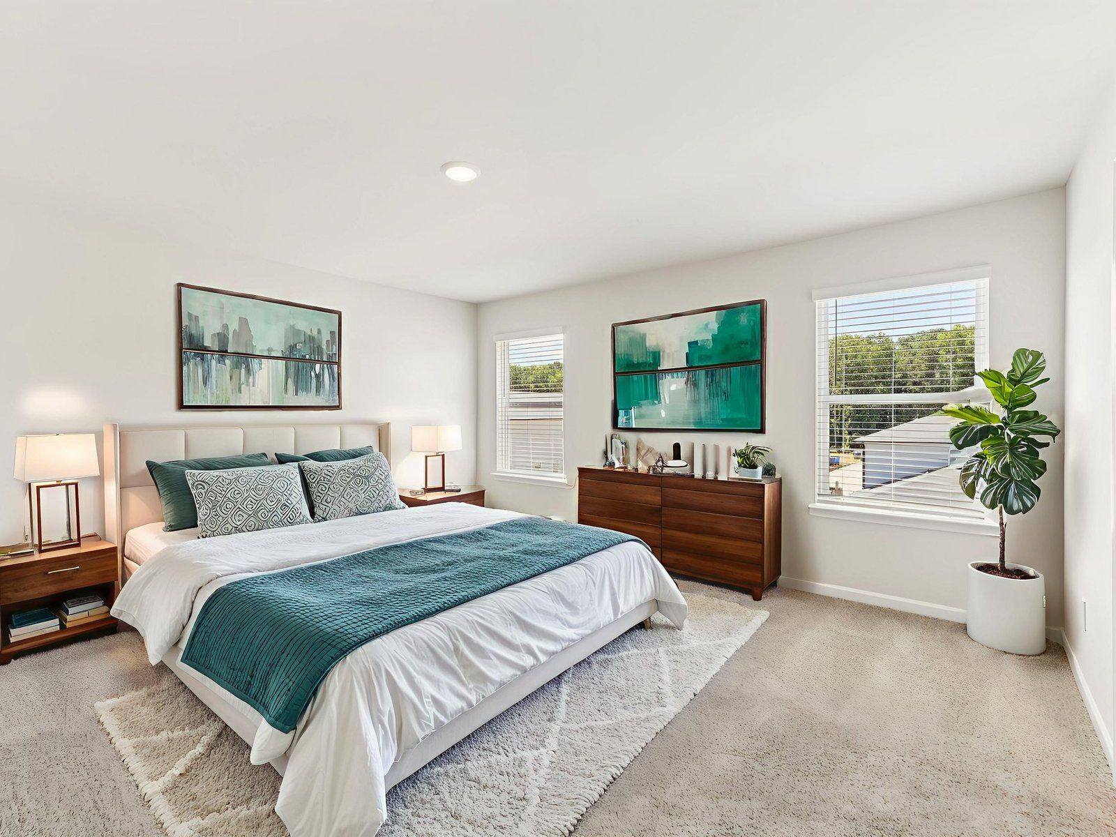 The Roswell floorplan with the Balanced White interior package.
