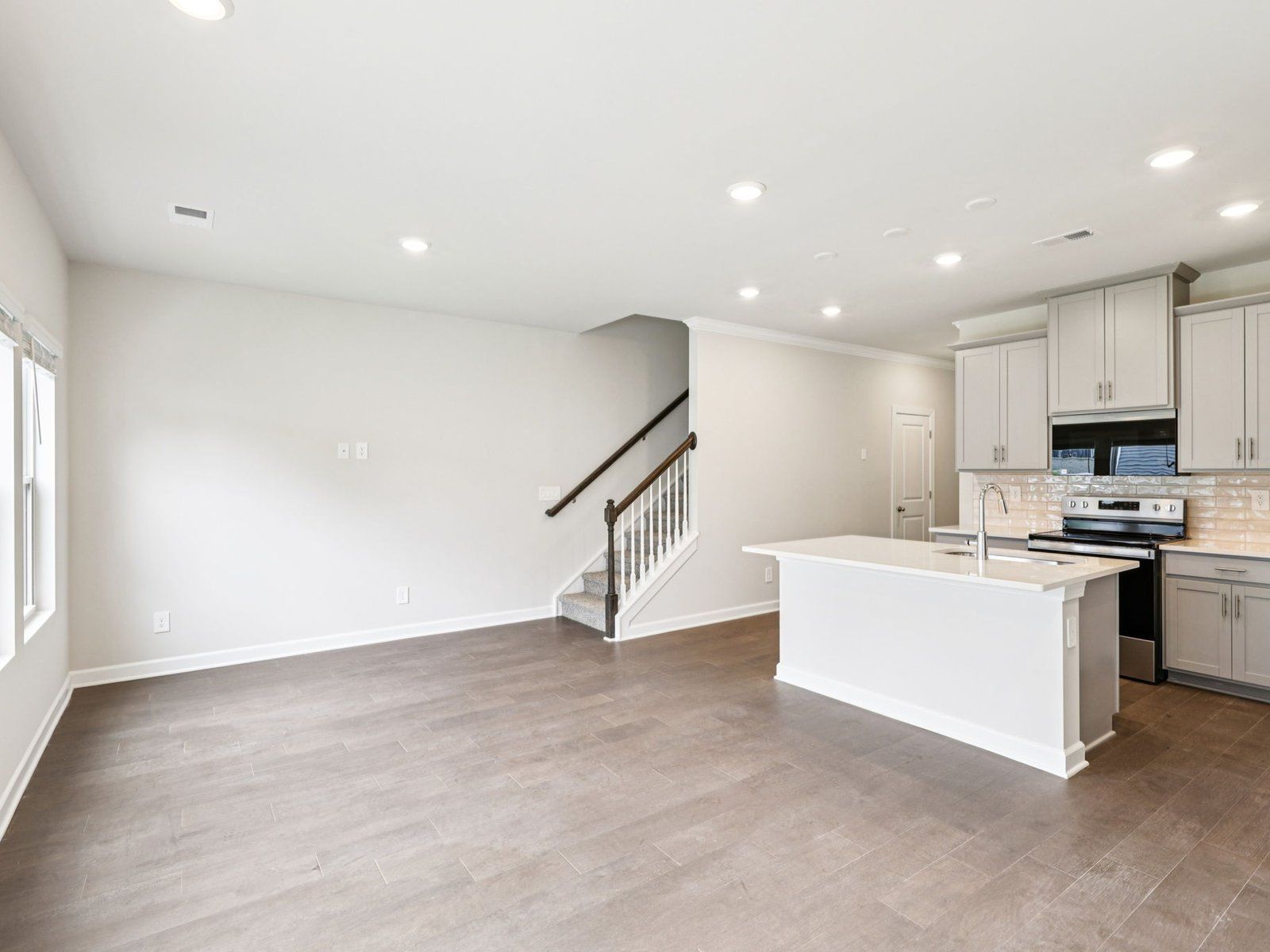 Host movie or game night in the great room while having easy access to snacks in the kitchen.