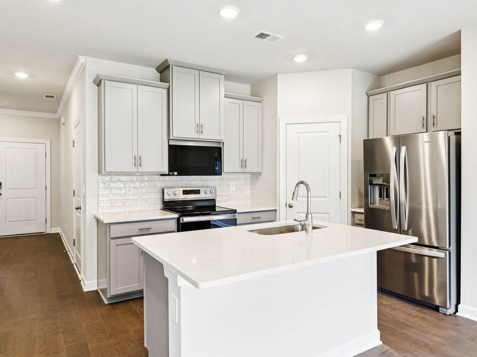 Cook your favorite meals in the modern kitchen.