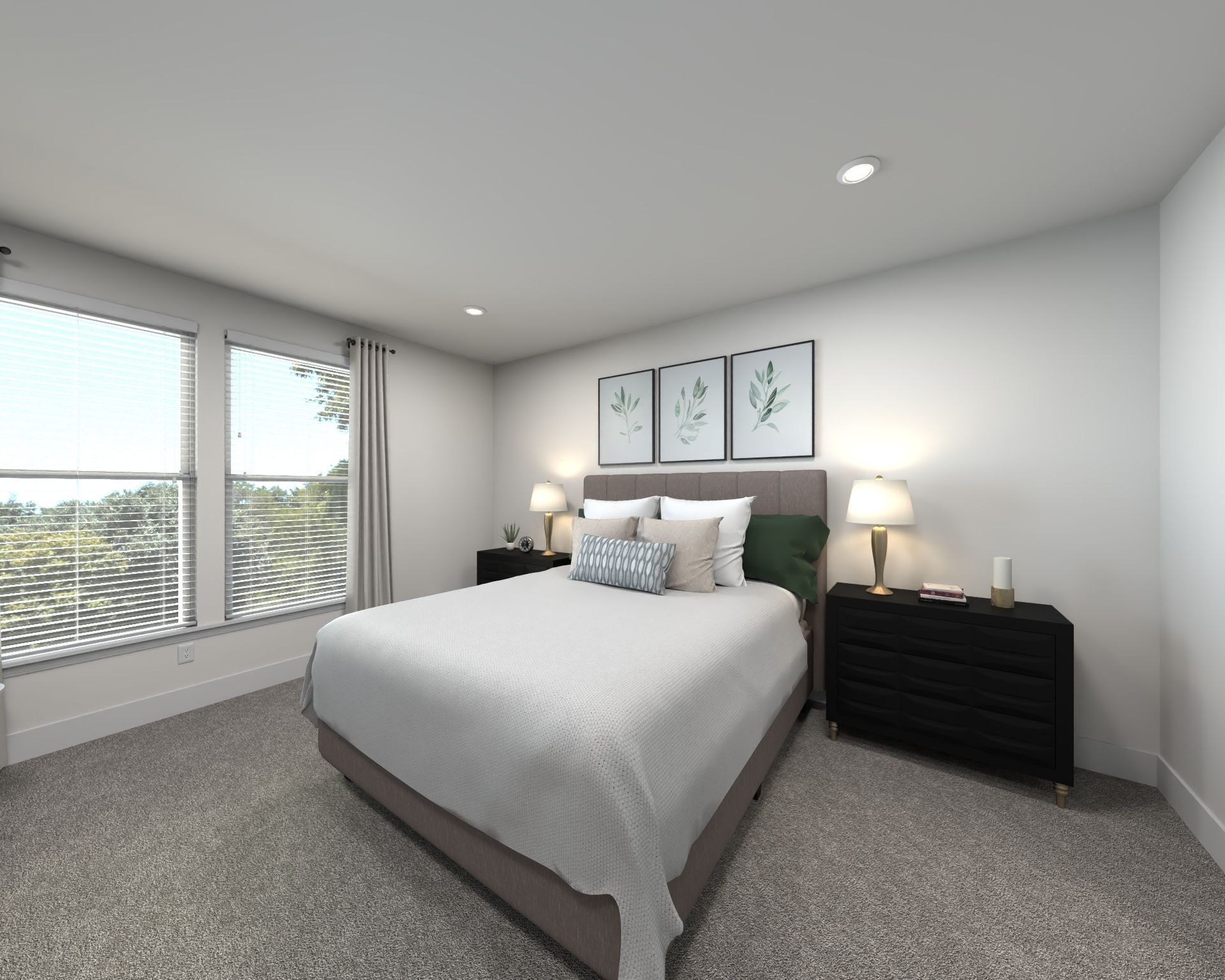 The primary suite offers a private retreat.