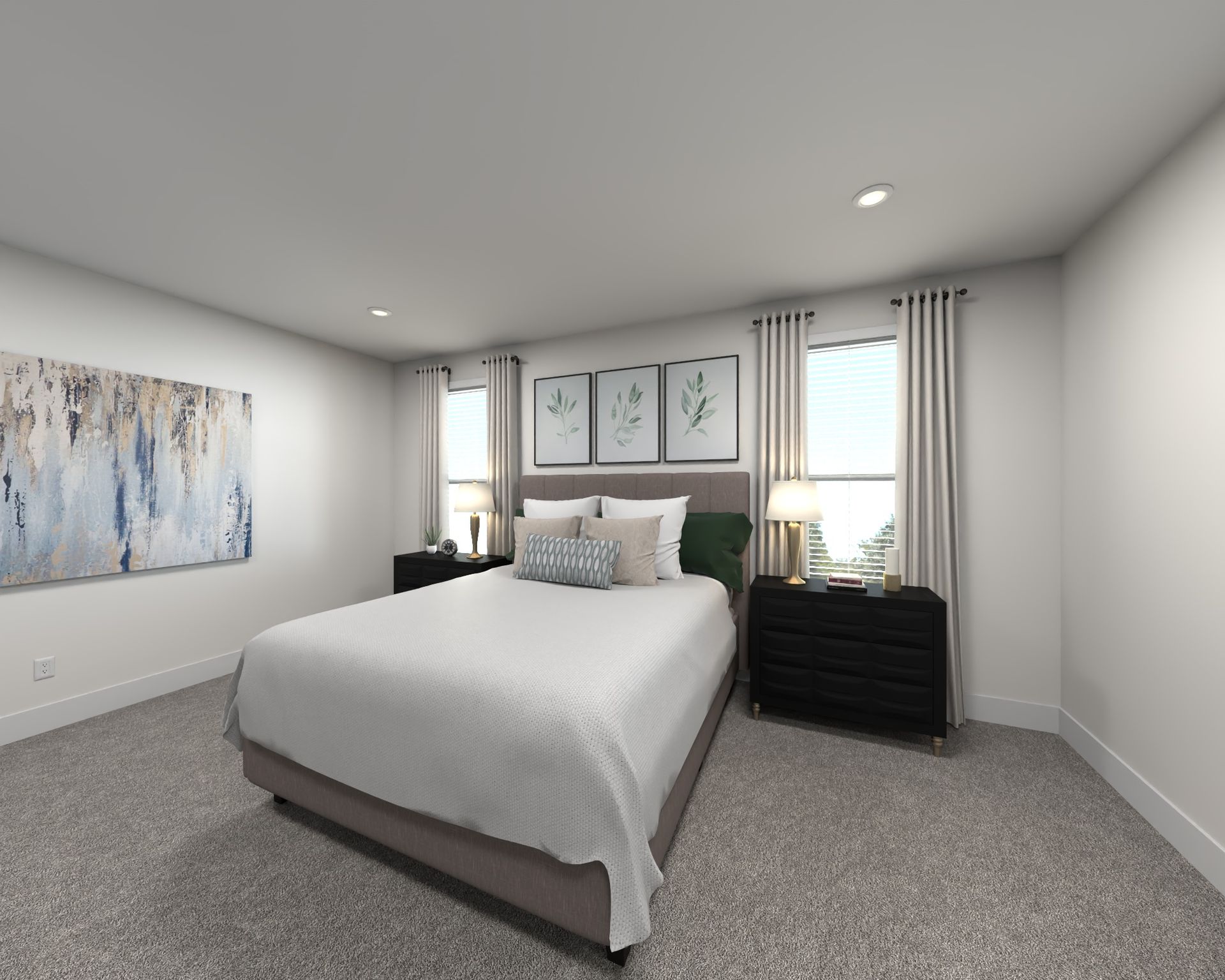 The primary suite offers a private retreat.