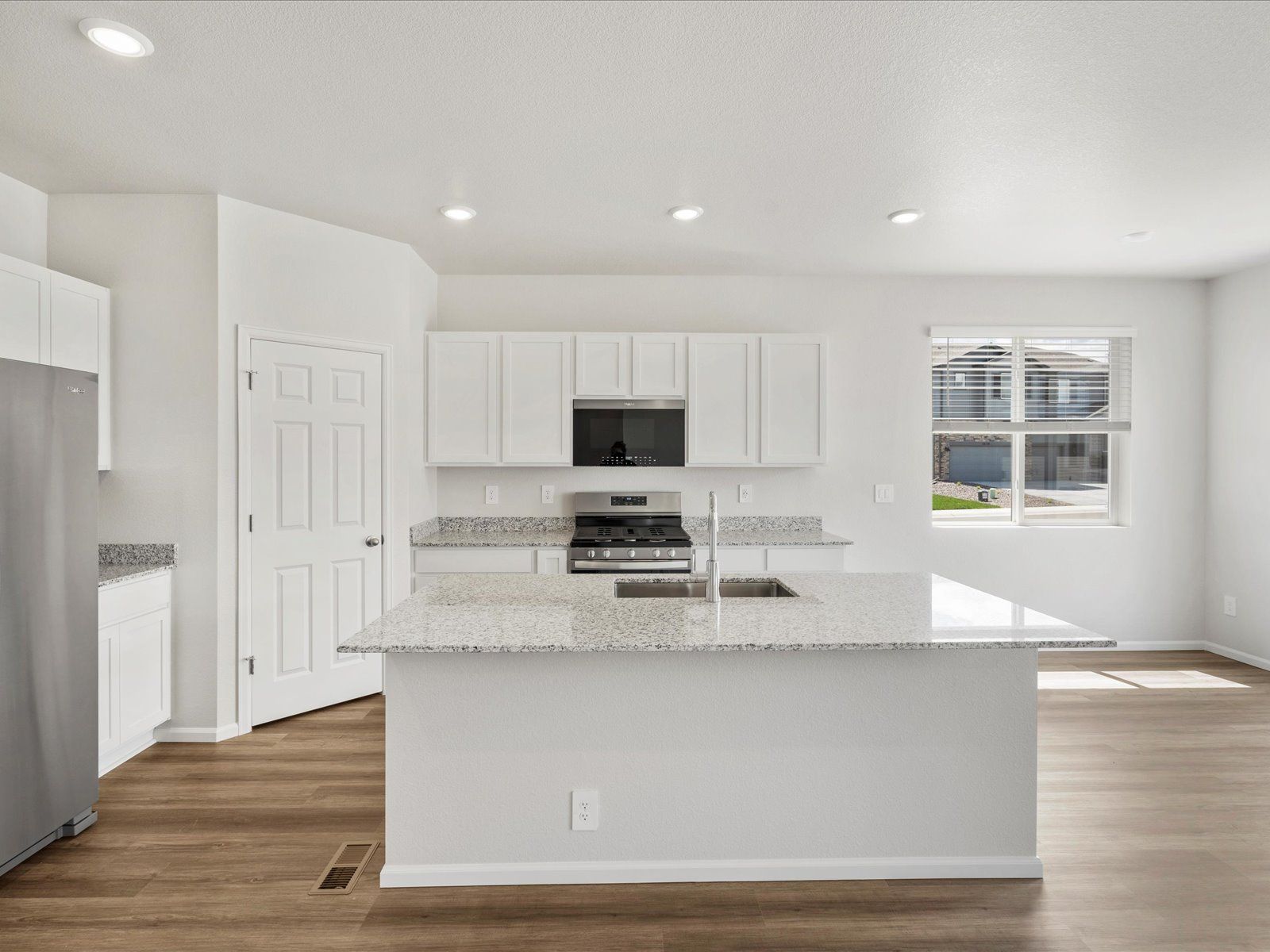 The Blue Mesa floorplan image taken at a Meritage Homes community in Windsor, CO.