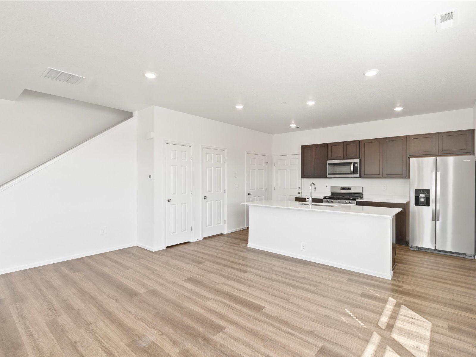 The Woodland floorplan interior image taken at a Meritage Homes community in Windsor, CO