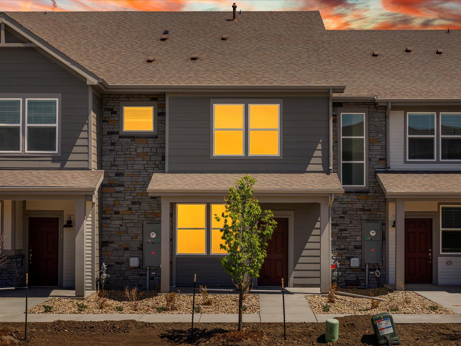 The Orchard floorplan image taken at a Meritage homes community in Windsor, CO