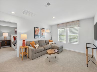 The loft conveniently leads to each upstairs bedroom.