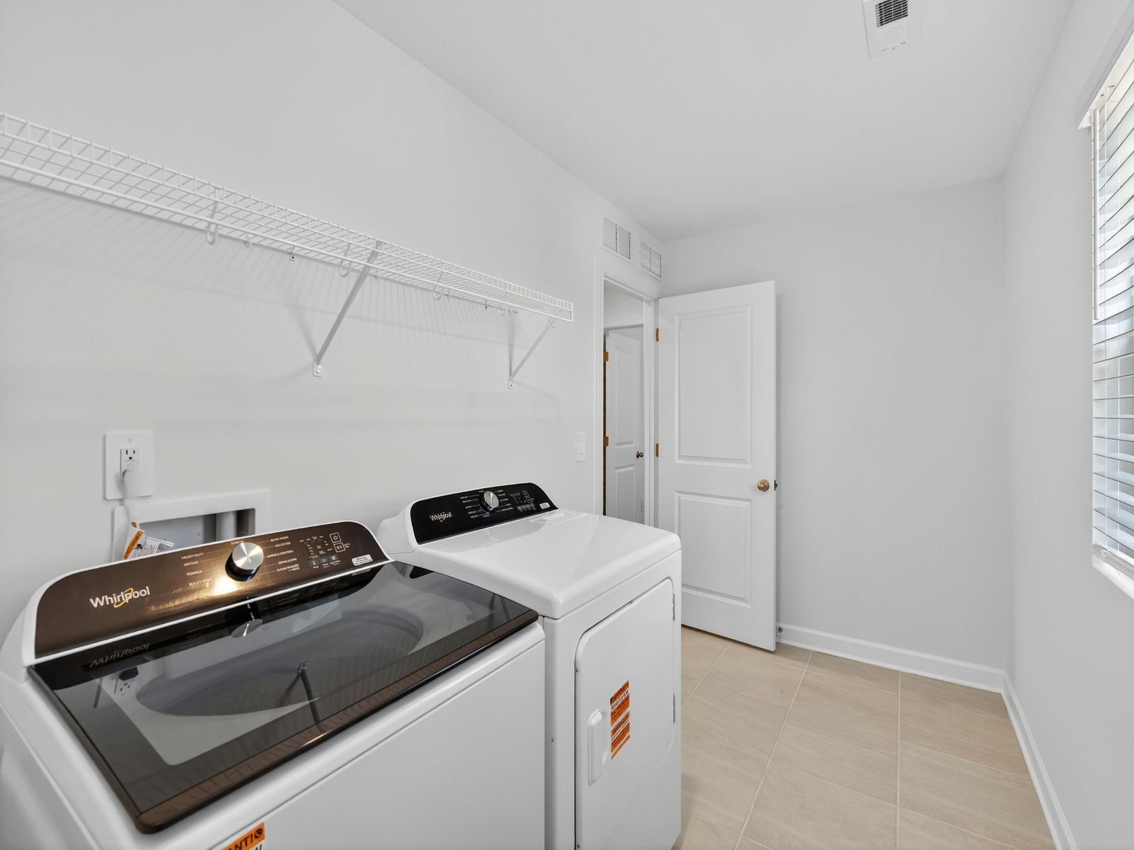 Laundry day can be a breeze with more space to sort and organize your cleaning essentials.