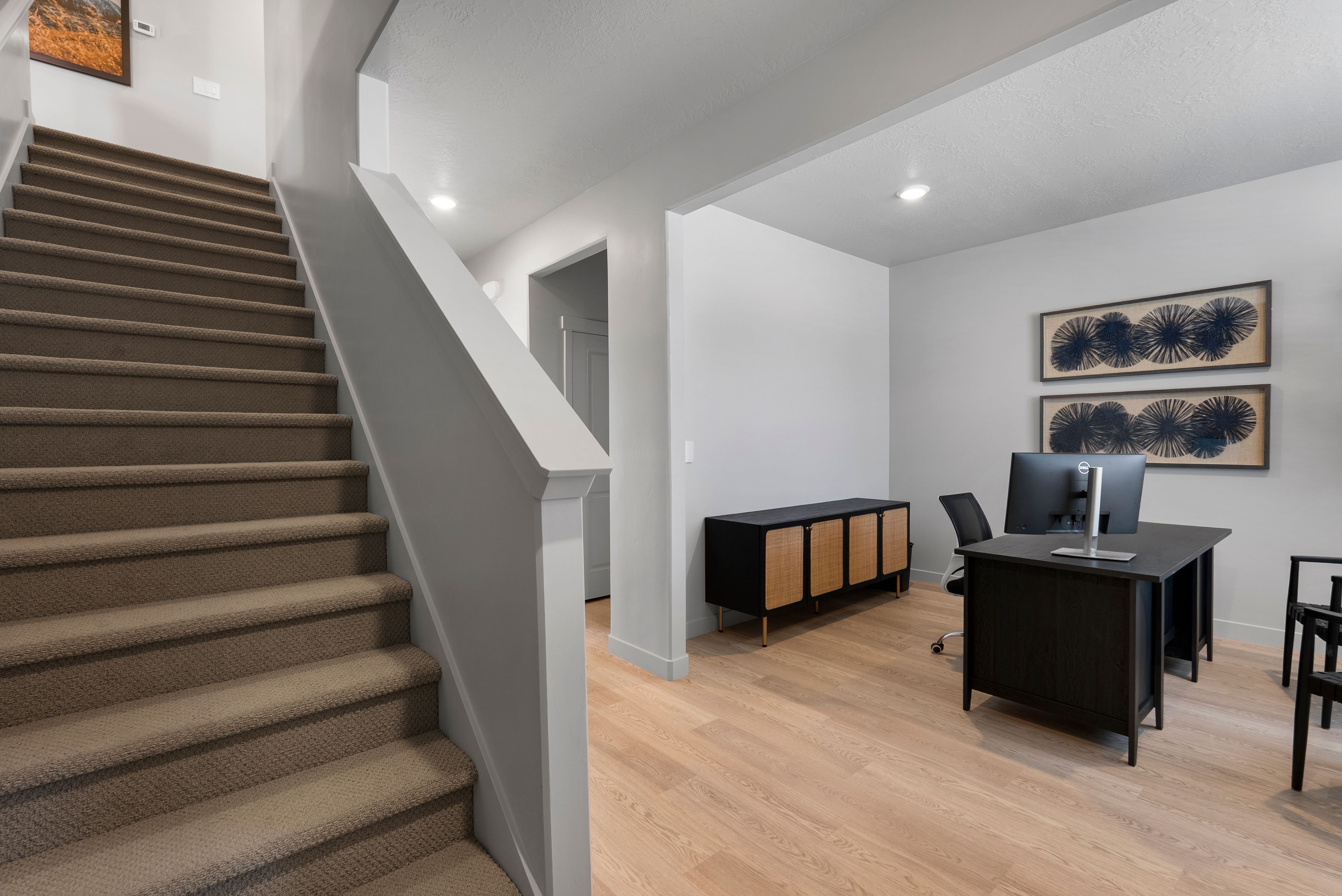 The Pine floorplan interior image taken at a Meritage Homes Community in Eagle Mountain, UT.