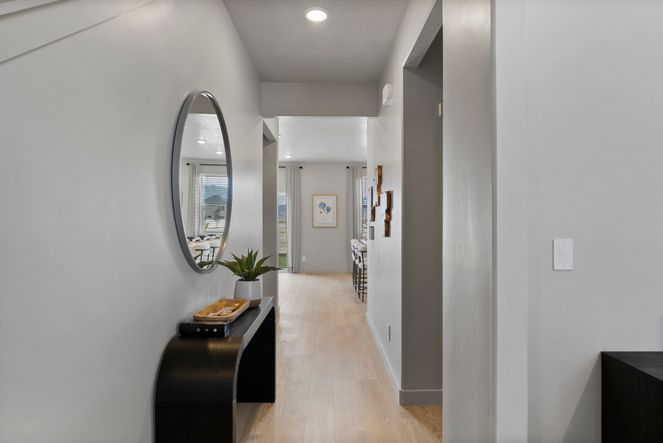 The Pine floorplan interior image taken at a Meritage Homes Community in Eagle Mountain, UT.