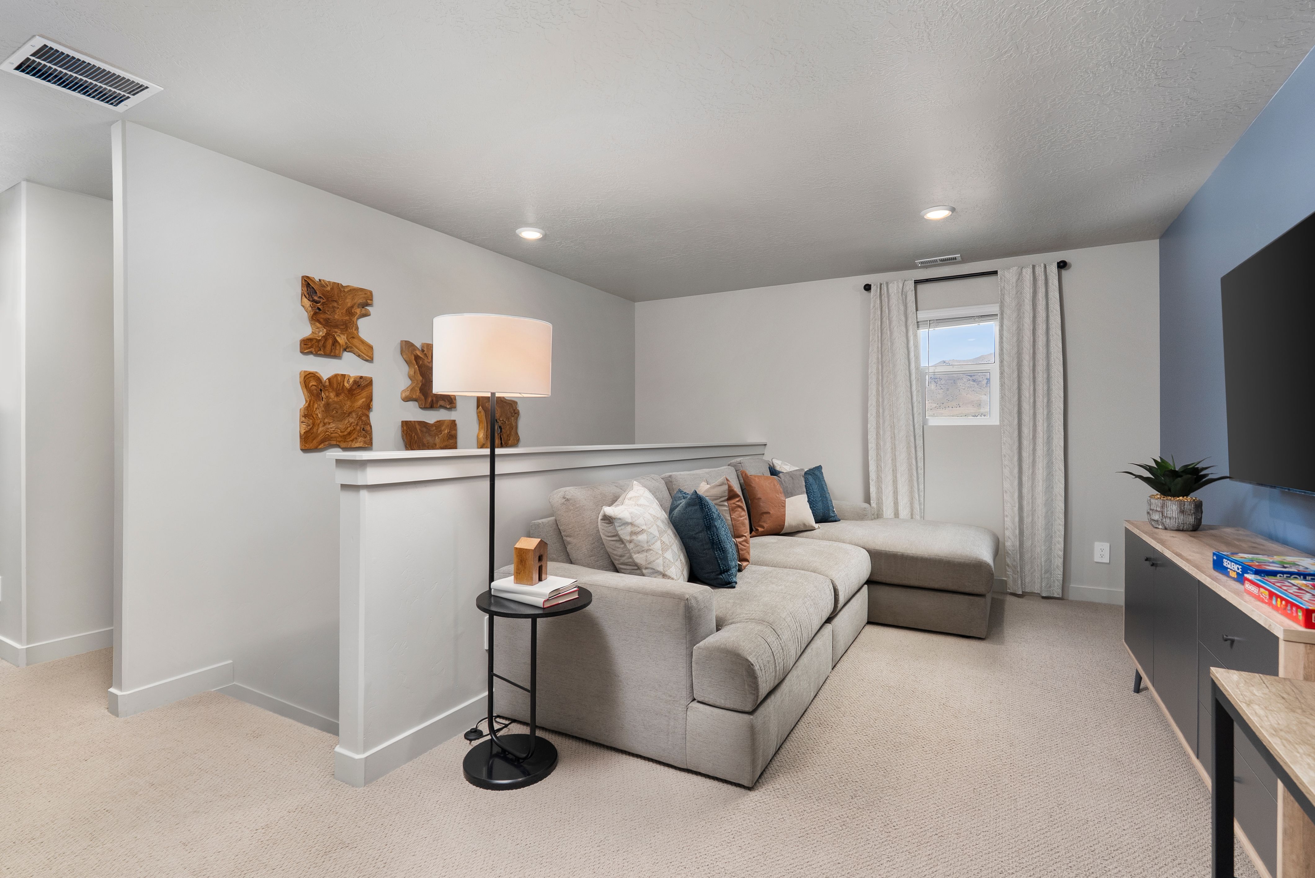The Pine floorplan interior image taken at a Meritage Homes Community in Eagle Mountain, UT.