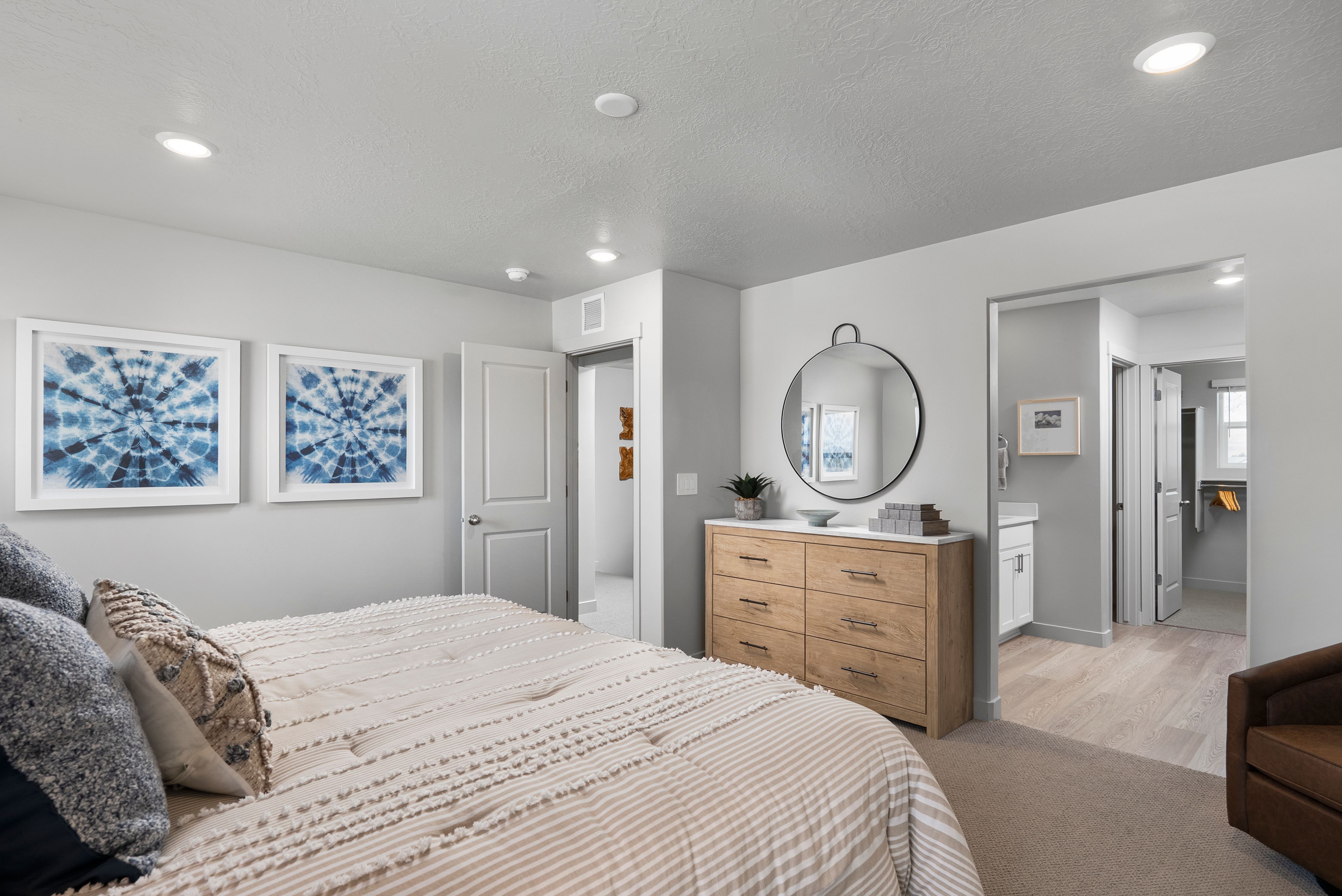 The Pine floorplan interior image taken at a Meritage Homes Community in Eagle Mountain, UT.