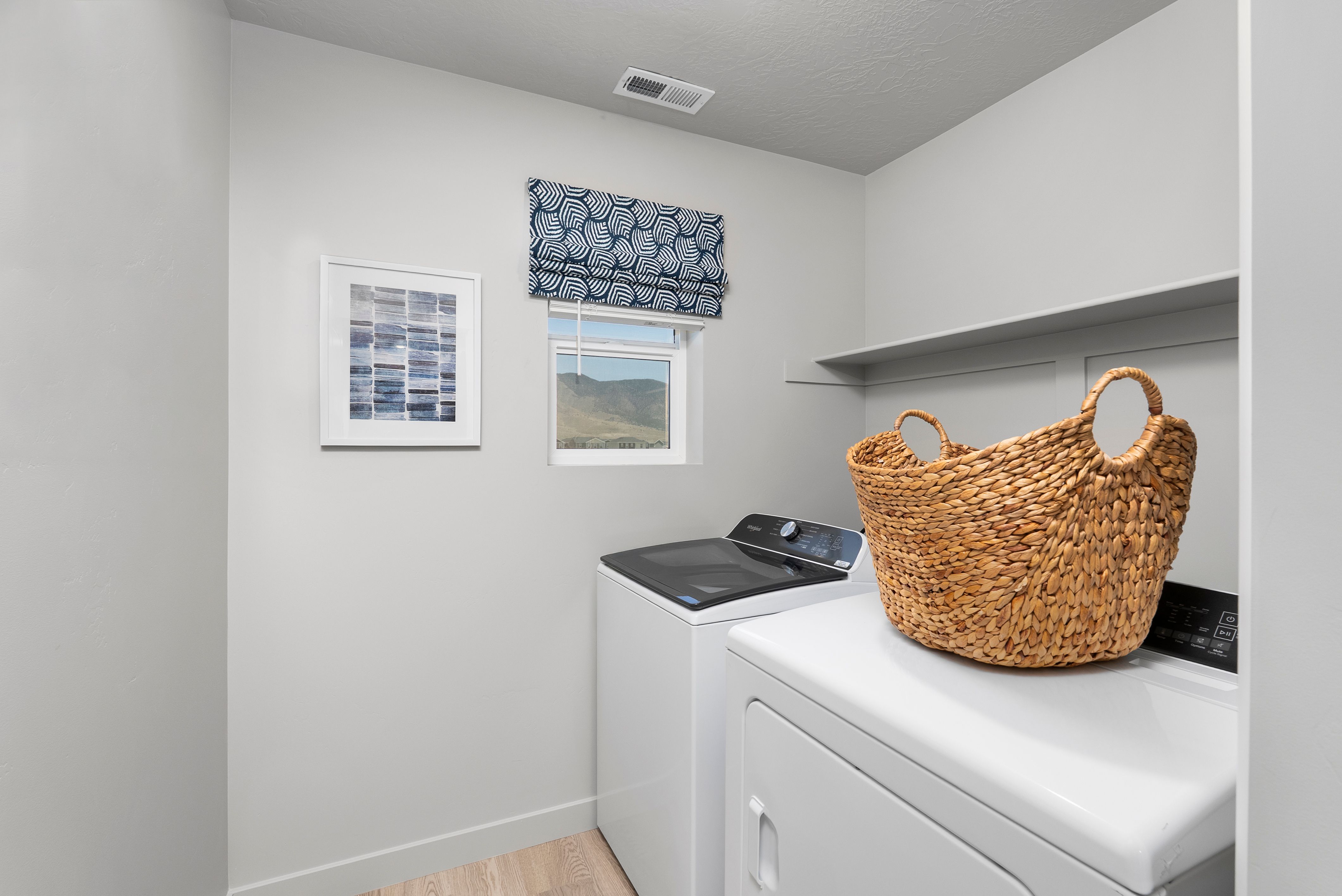 The Pine floorplan interior image taken at a Meritage Homes Community in Eagle Mountain, UT.
